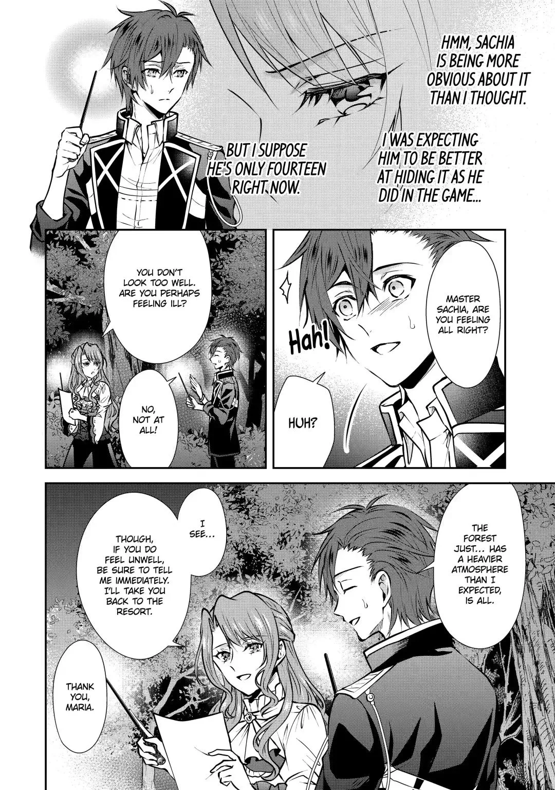 Auto-mode Expired in the 6th Round of the Otome Game Chapter 8.1 page 13