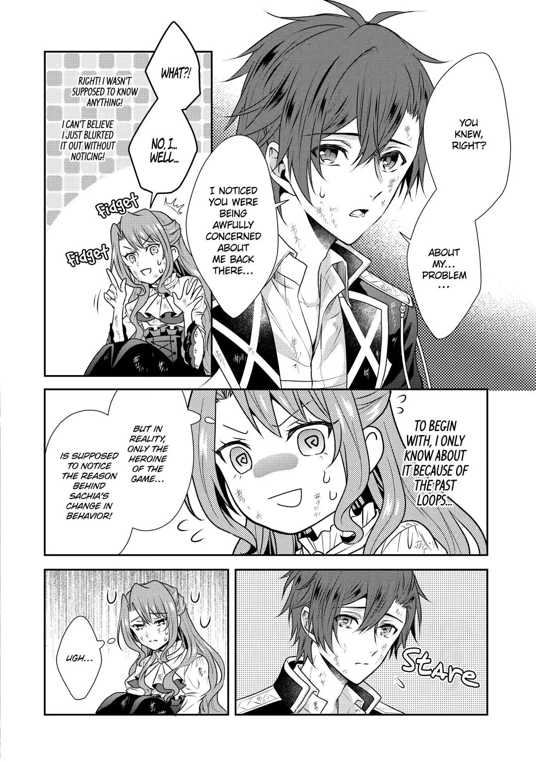 Auto-mode Expired in the 6th Round of the Otome Game Chapter 9.1 page 7