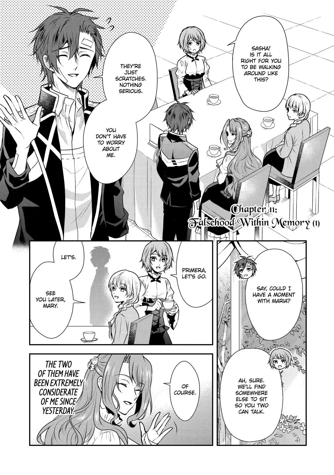 Auto-mode Expired in the 6th Round of the Otome Game Chapter 11.1 page 2