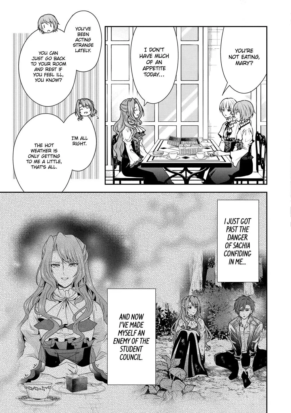 Auto-mode Expired in the 6th Round of the Otome Game Chapter 12.2 page 9