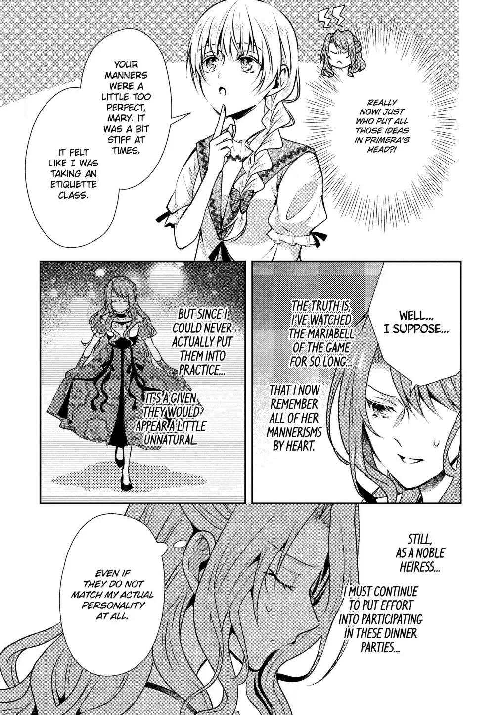 Auto-mode Expired in the 6th Round of the Otome Game Chapter 13.3 page 3