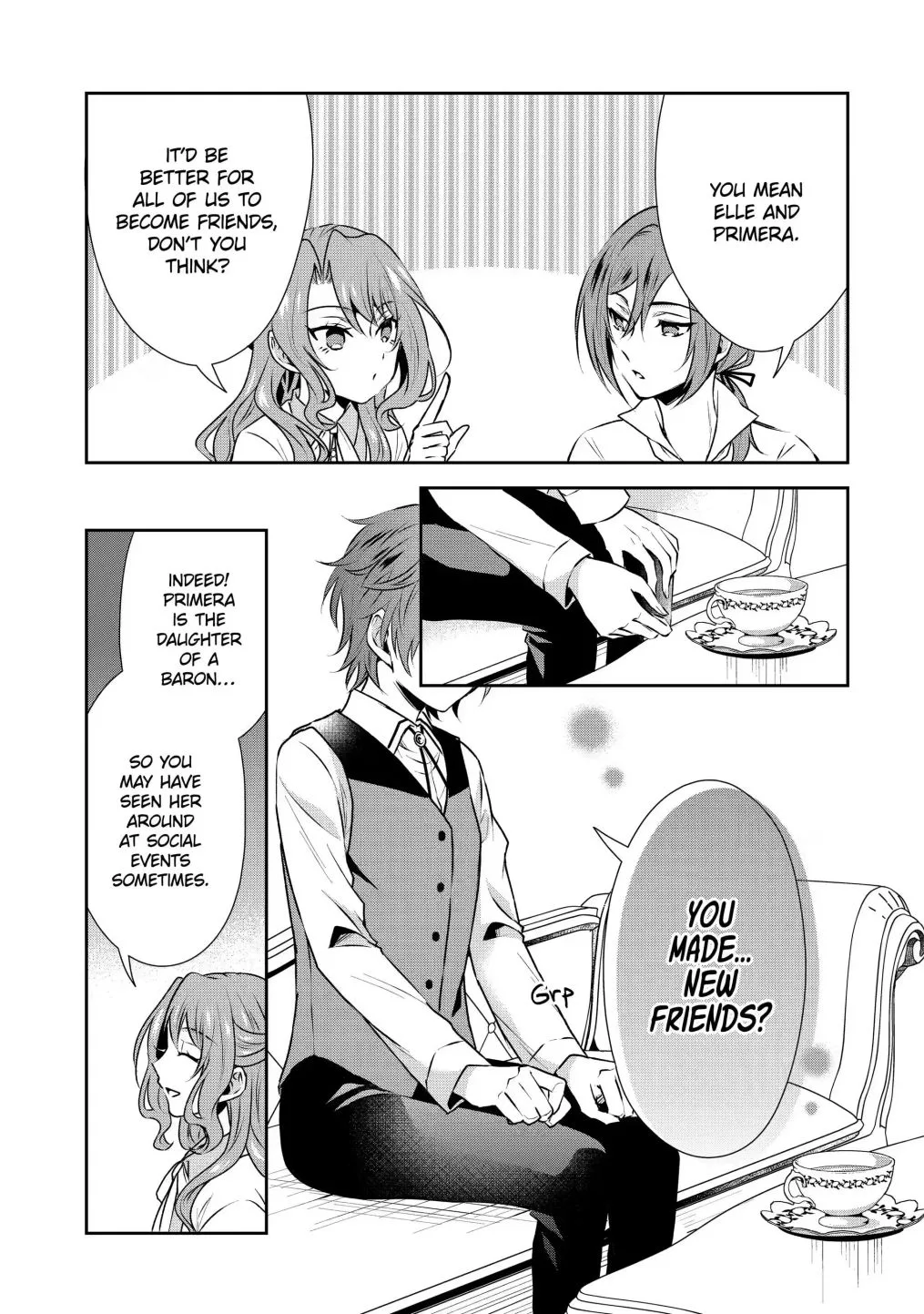 Auto-mode Expired in the 6th Round of the Otome Game Chapter 14.3 page 8