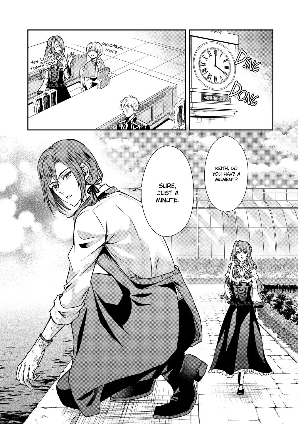Auto-mode Expired in the 6th Round of the Otome Game Chapter 13.1 page 6