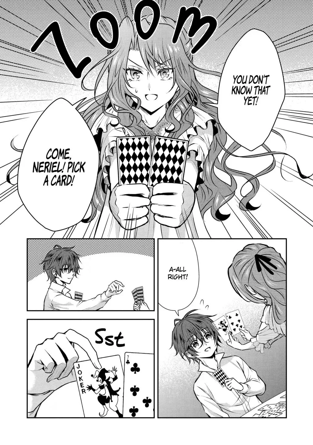 Auto-mode Expired in the 6th Round of the Otome Game Chapter 15.1 page 8