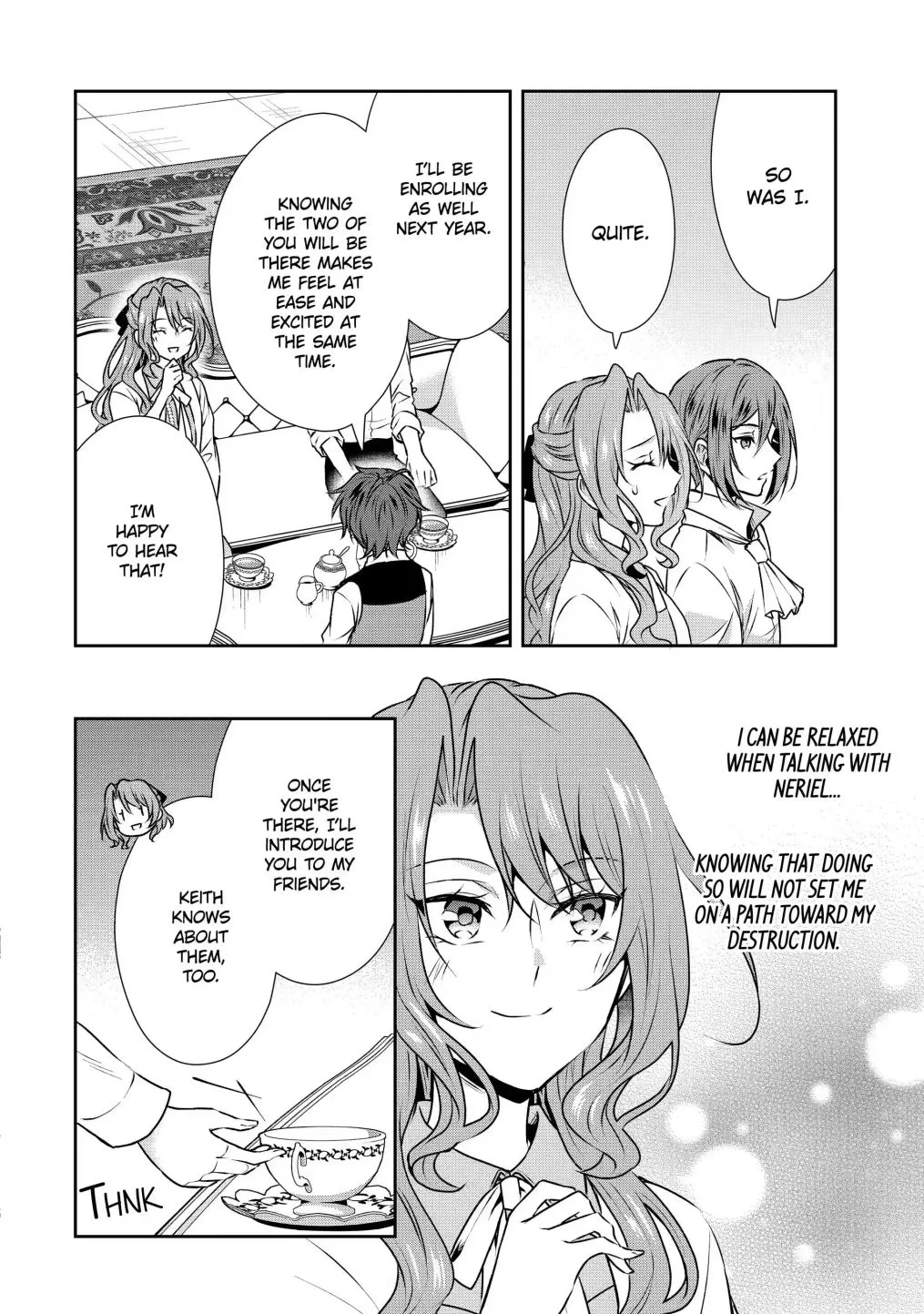 Auto-mode Expired in the 6th Round of the Otome Game Chapter 14.3 page 7