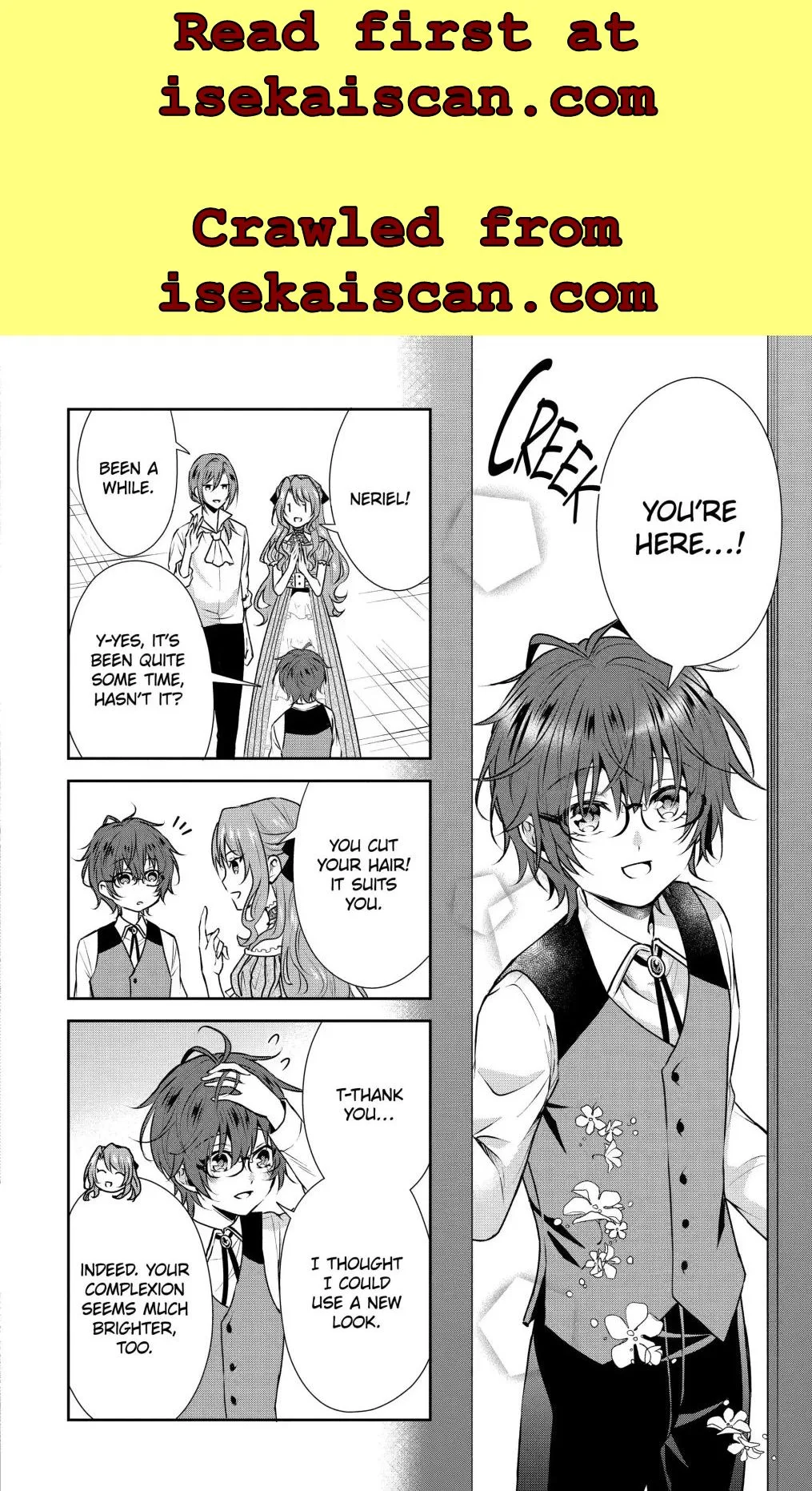 Auto-mode Expired in the 6th Round of the Otome Game Chapter 14.1 page 3