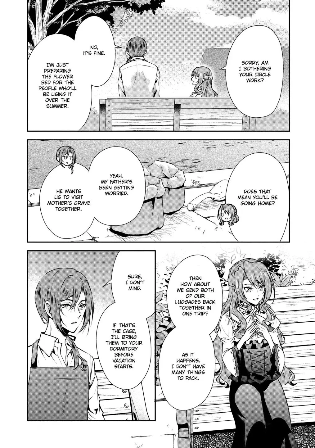 Auto-mode Expired in the 6th Round of the Otome Game Chapter 13.1 page 8