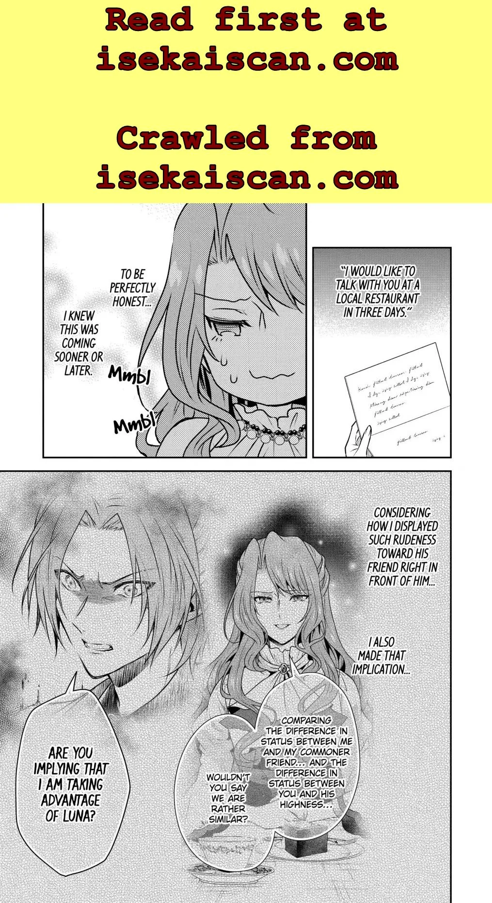Auto-mode Expired in the 6th Round of the Otome Game Chapter 15.2 page 4