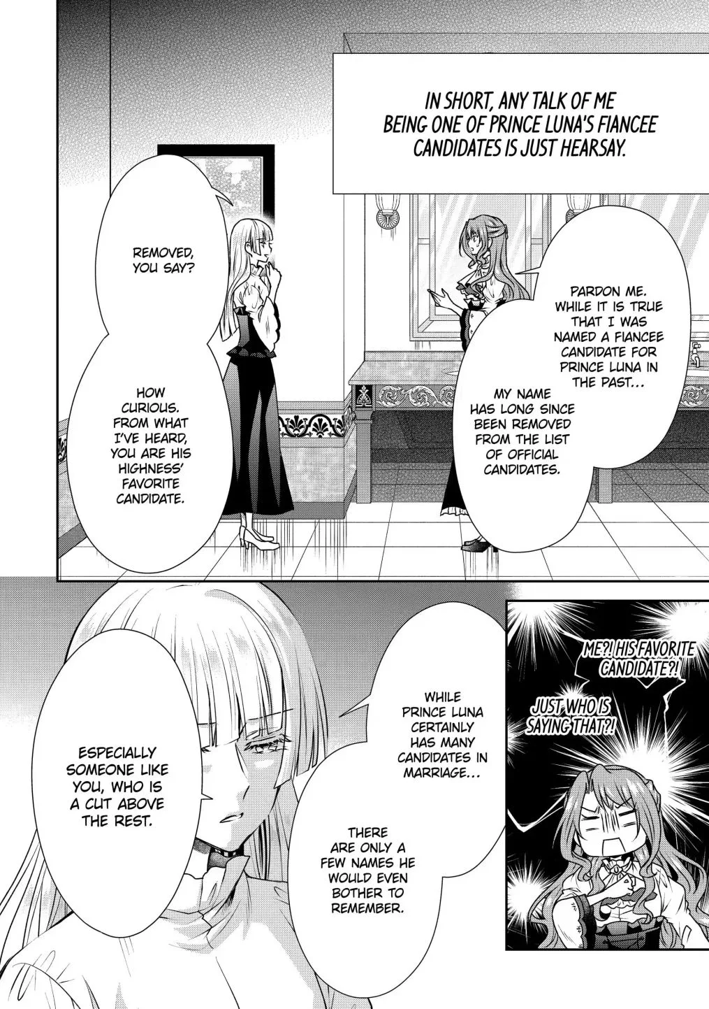 Auto-mode Expired in the 6th Round of the Otome Game Chapter 19.1 page 5