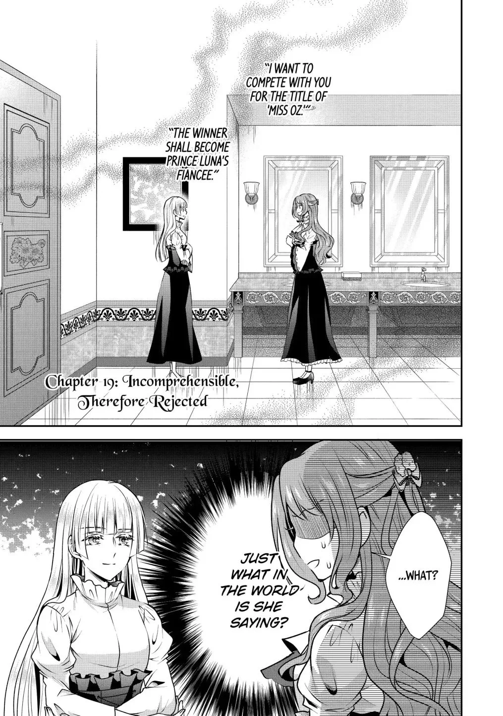 Auto-mode Expired in the 6th Round of the Otome Game Chapter 19.1 page 2