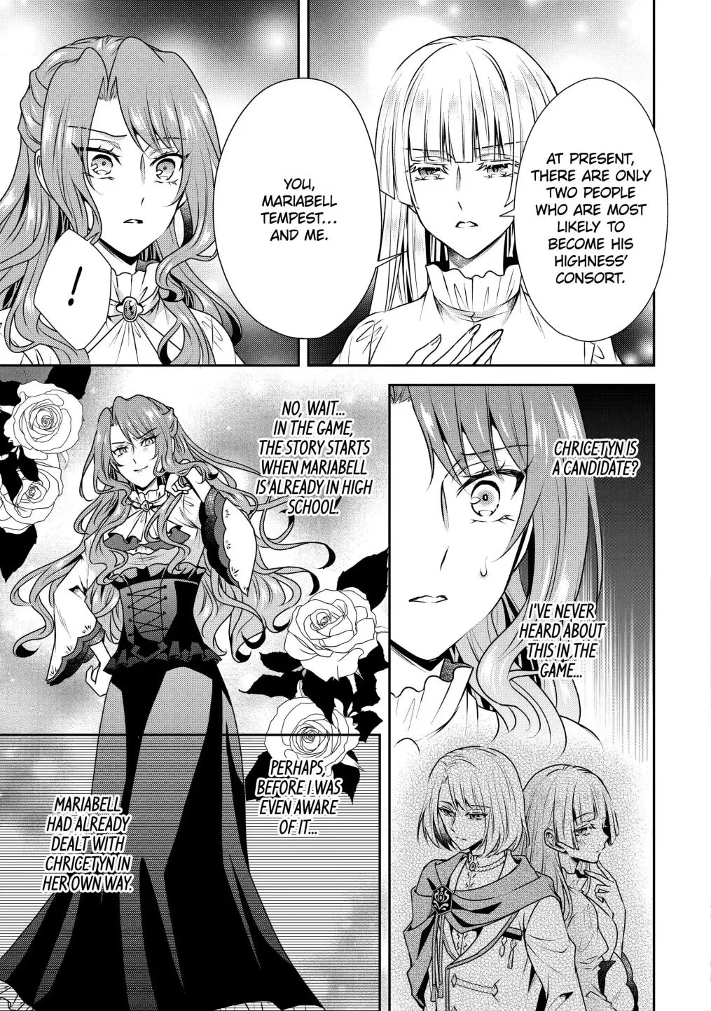 Auto-mode Expired in the 6th Round of the Otome Game Chapter 19.1 page 6