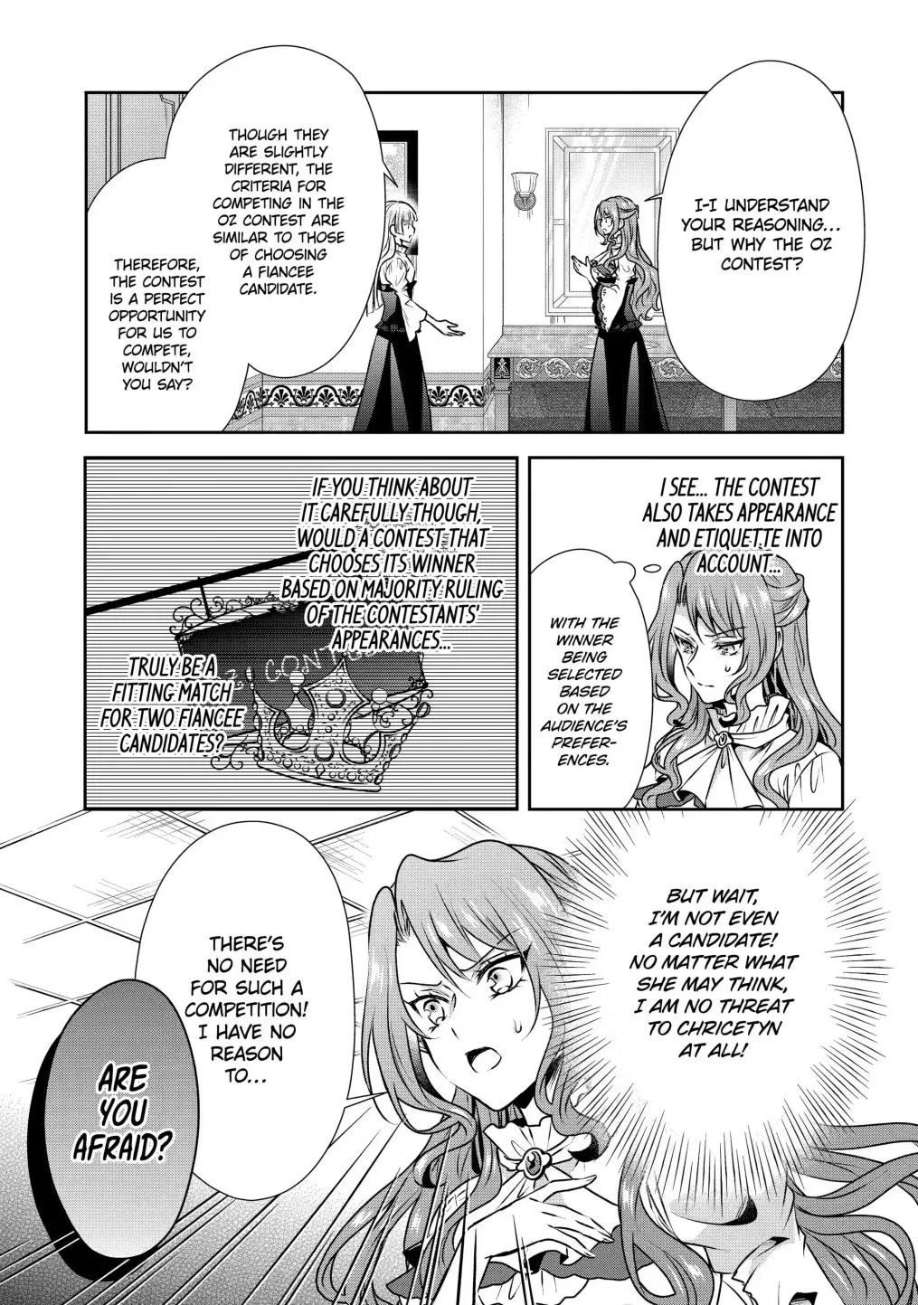 Auto-mode Expired in the 6th Round of the Otome Game Chapter 19.1 page 12