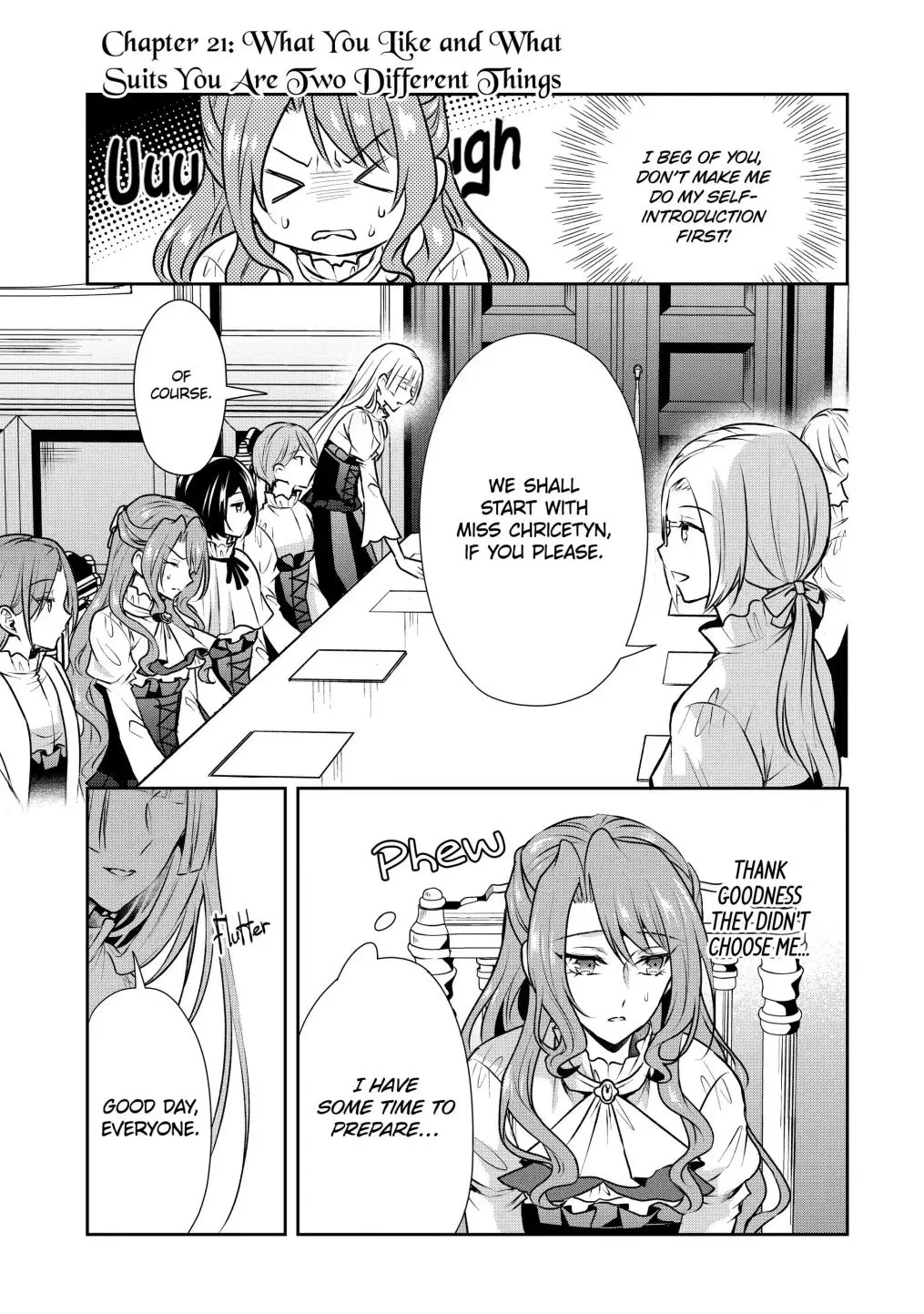 Auto-mode Expired in the 6th Round of the Otome Game Chapter 21.1 page 2