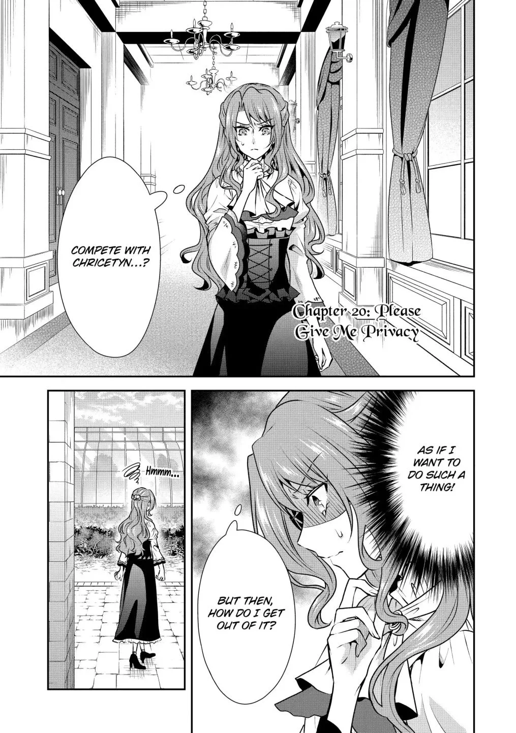 Auto-mode Expired in the 6th Round of the Otome Game Chapter 20.1 page 2
