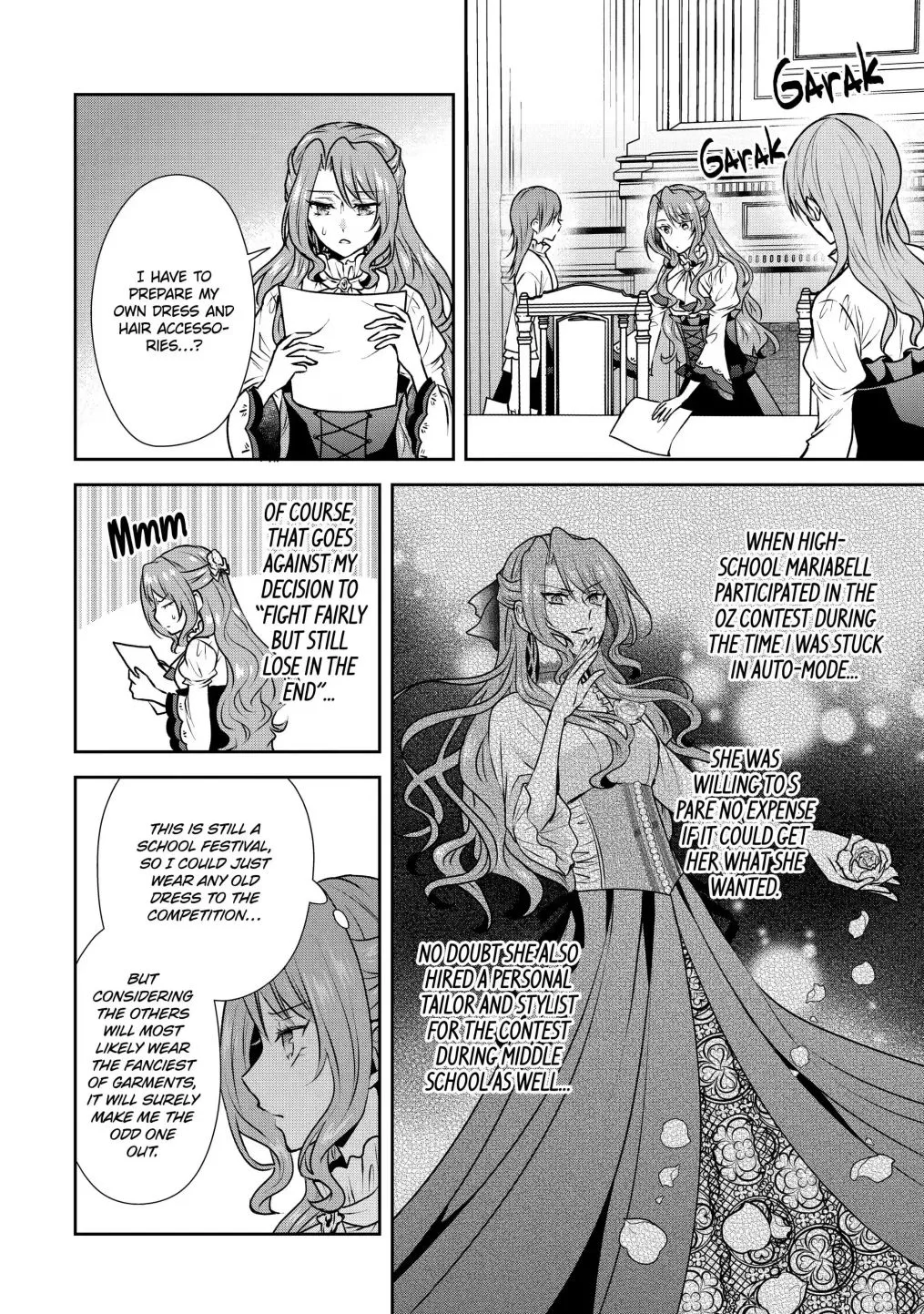 Auto-mode Expired in the 6th Round of the Otome Game Chapter 21.1 page 7