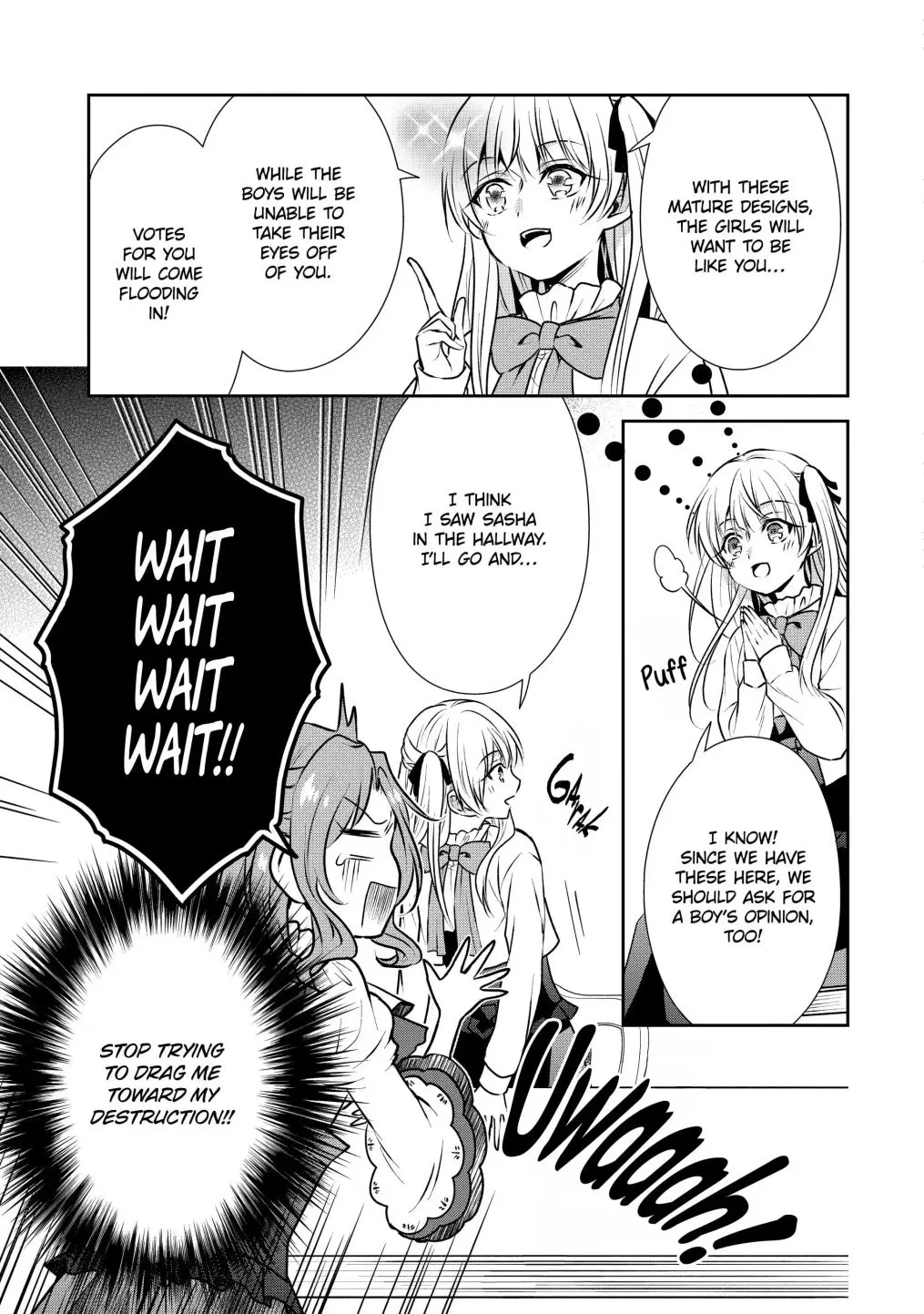 Auto-mode Expired in the 6th Round of the Otome Game Chapter 22.1 page 6
