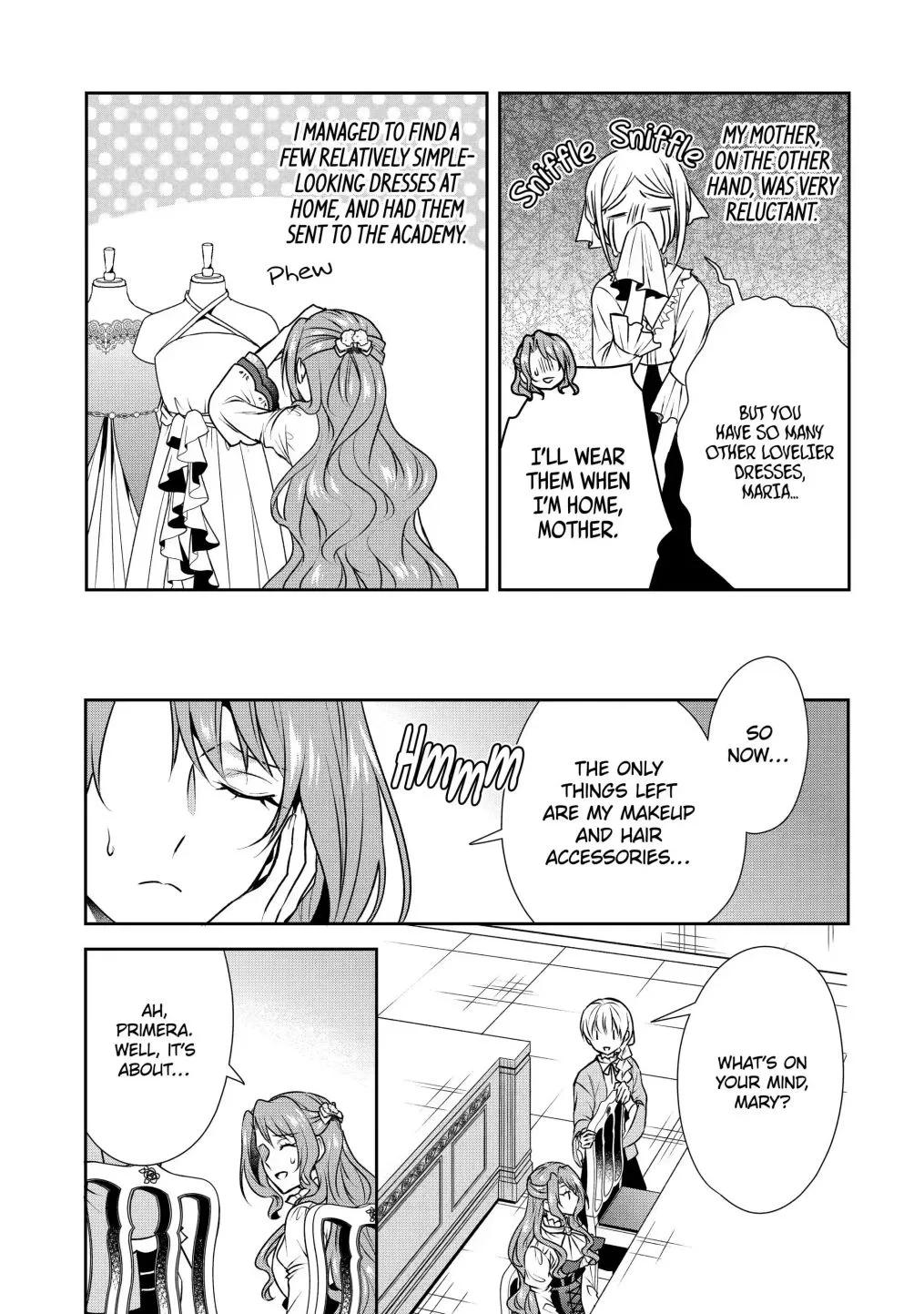 Auto-mode Expired in the 6th Round of the Otome Game Chapter 21.1 page 12