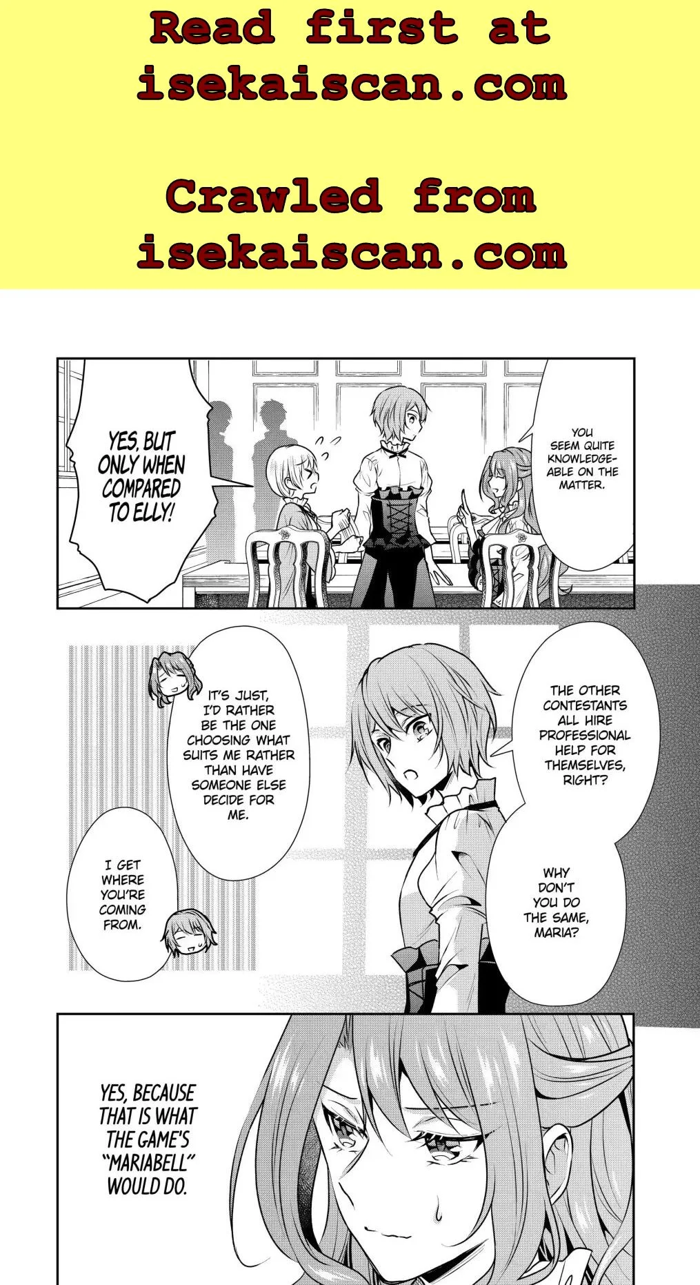 Auto-mode Expired in the 6th Round of the Otome Game Chapter 21.1 page 15