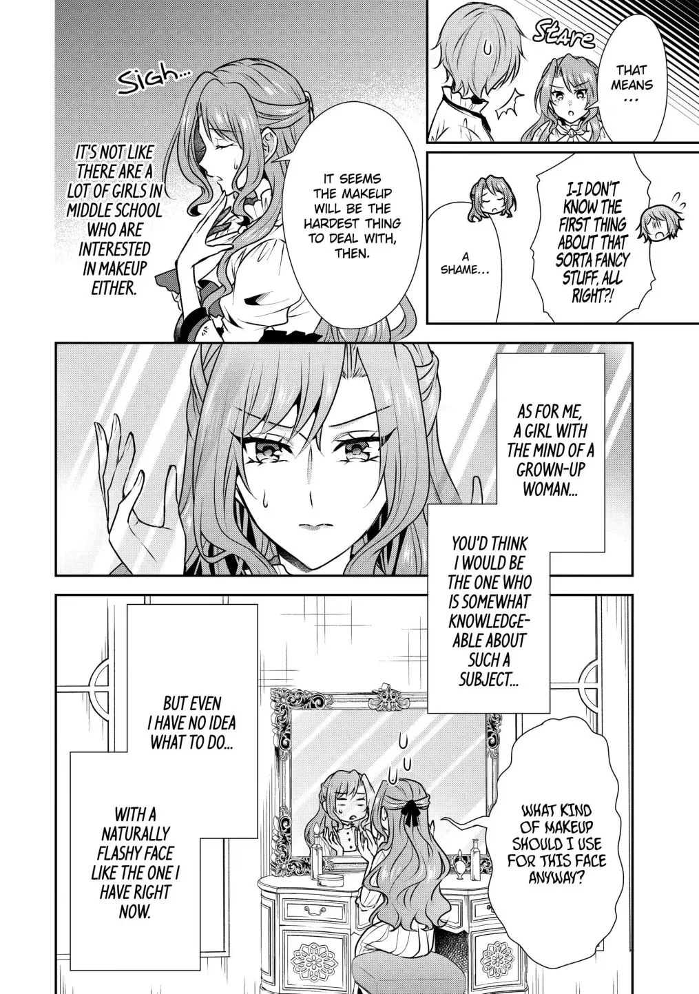 Auto-mode Expired in the 6th Round of the Otome Game Chapter 21.2 page 3