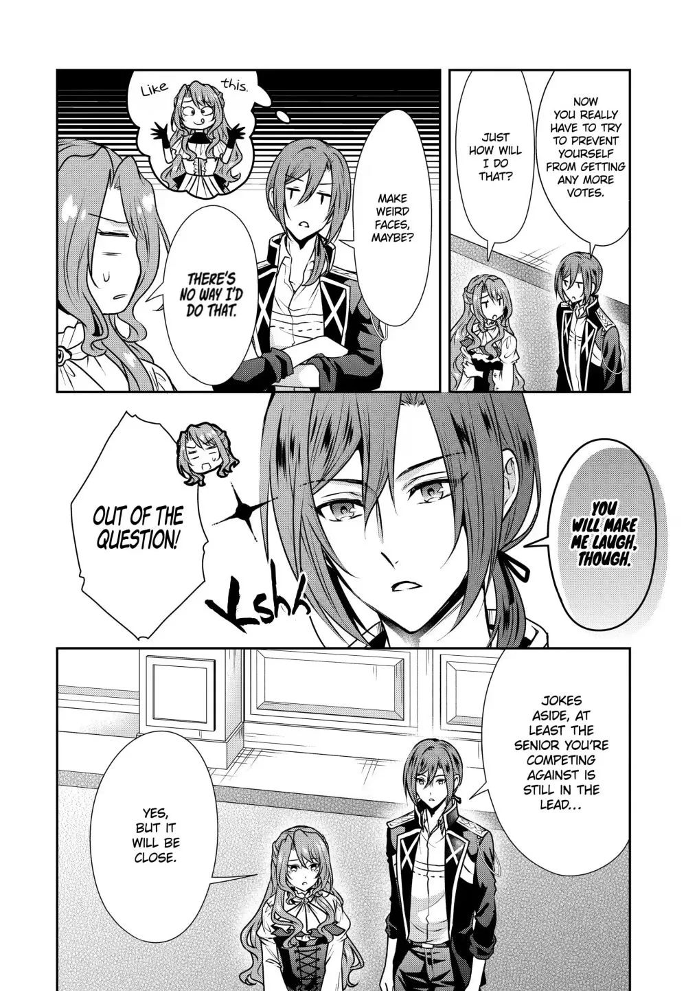 Auto-mode Expired in the 6th Round of the Otome Game Chapter 23.1 page 9