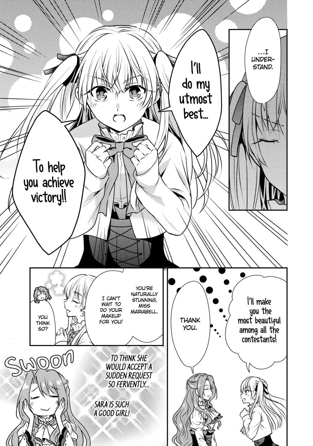 Auto-mode Expired in the 6th Round of the Otome Game Chapter 21.2 page 14