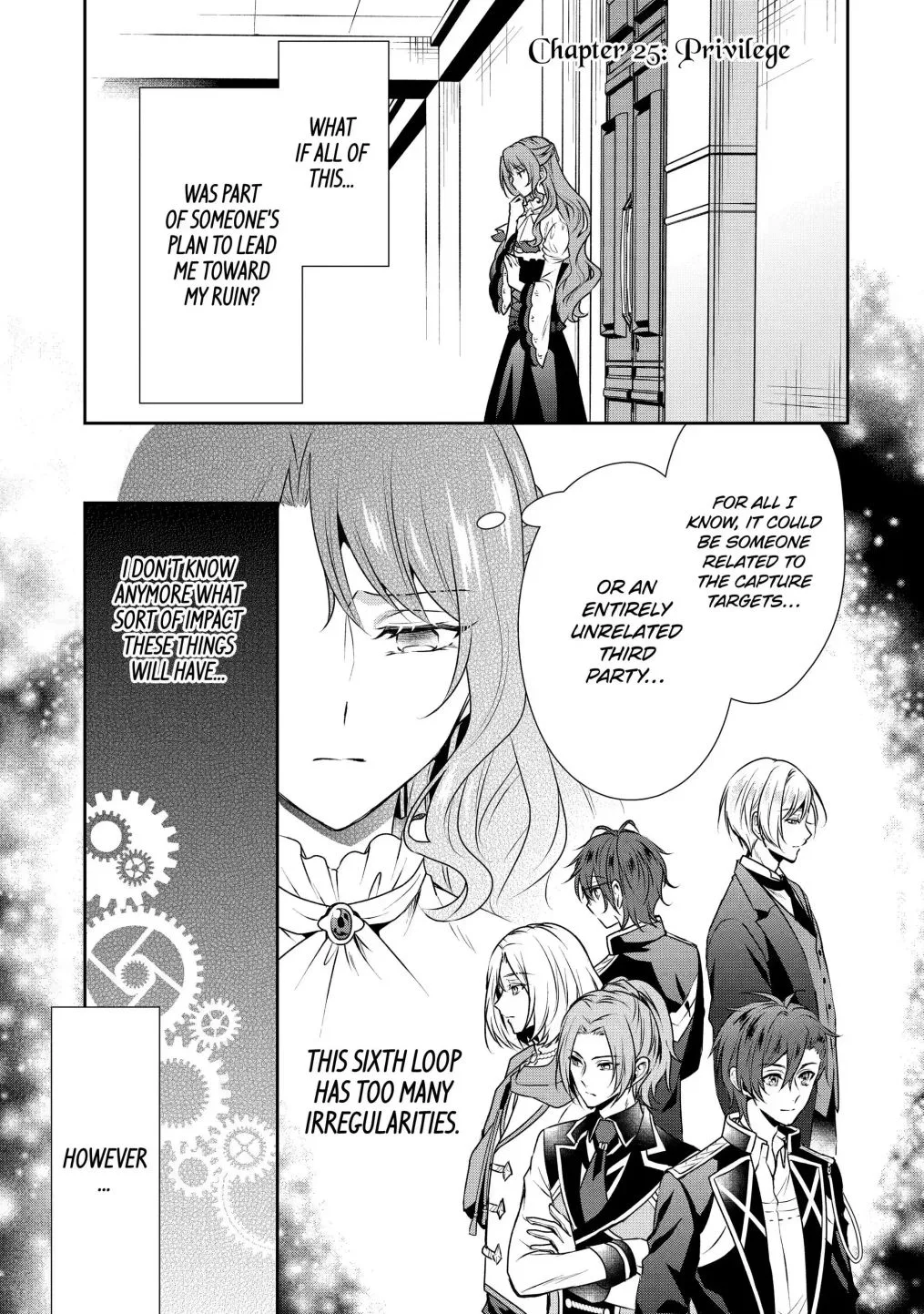 Auto-mode Expired in the 6th Round of the Otome Game Chapter 25.1 page 2