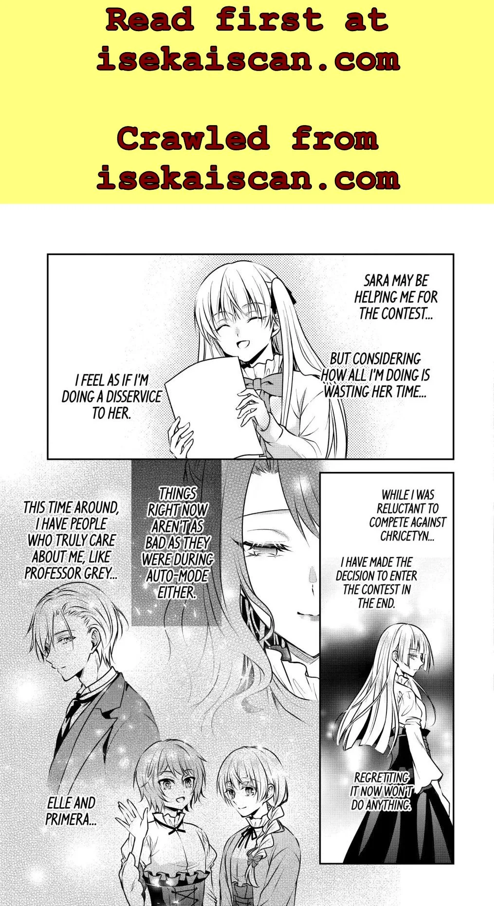 Auto-mode Expired in the 6th Round of the Otome Game Chapter 22.2 page 12