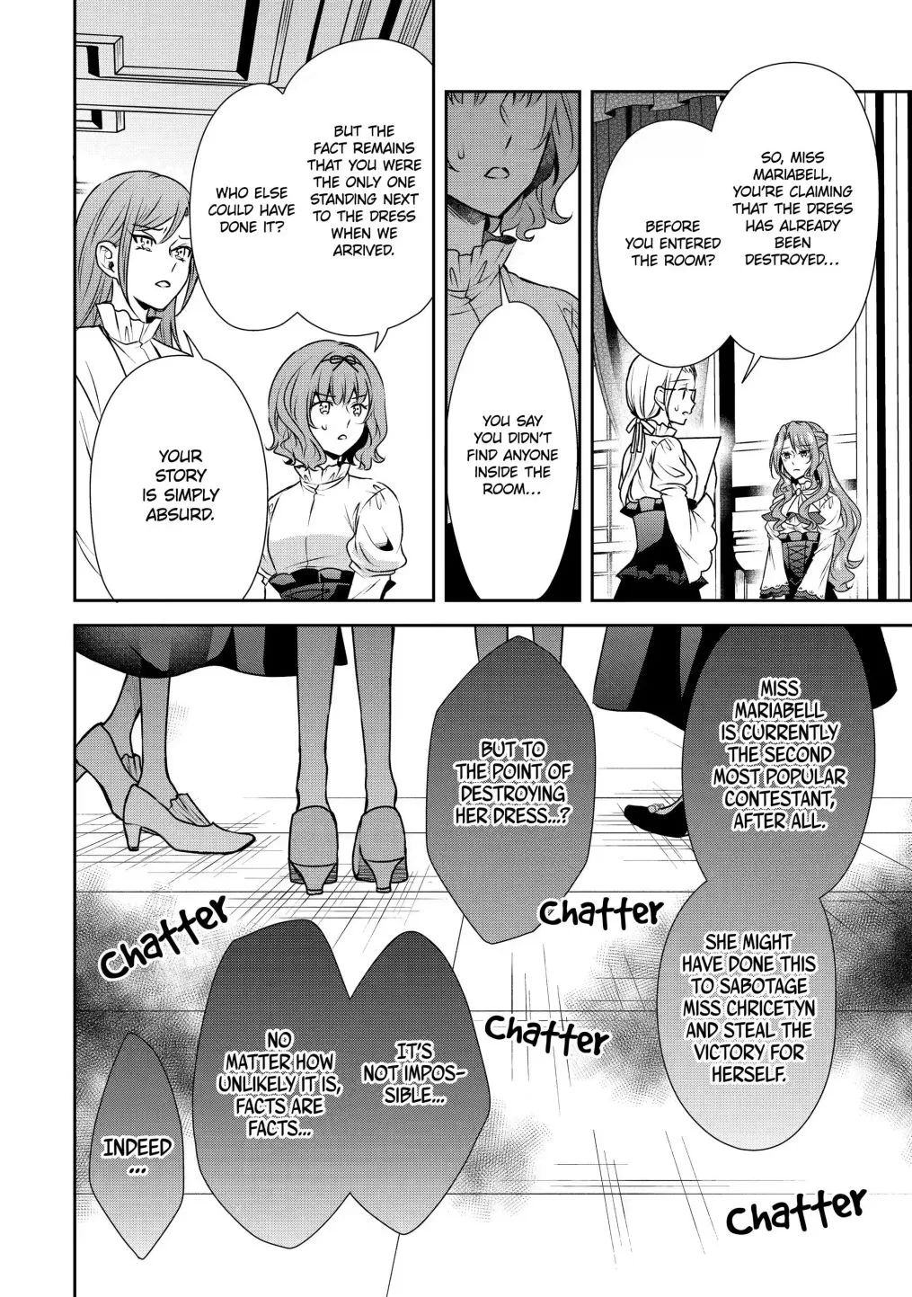 Auto-mode Expired in the 6th Round of the Otome Game Chapter 24.1 page 5
