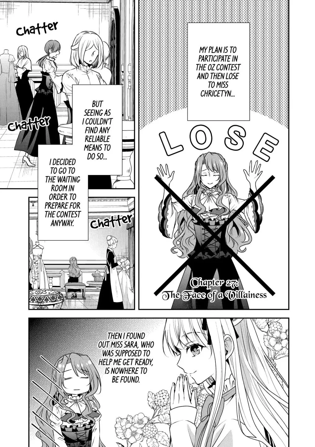 Auto-mode Expired in the 6th Round of the Otome Game Chapter 27.1 page 2