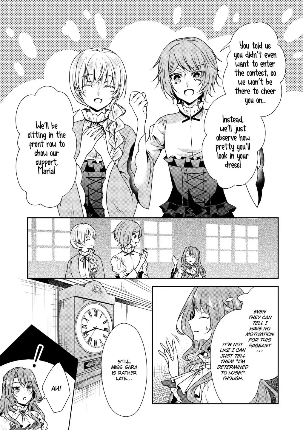Auto-mode Expired in the 6th Round of the Otome Game Chapter 27.1 page 4