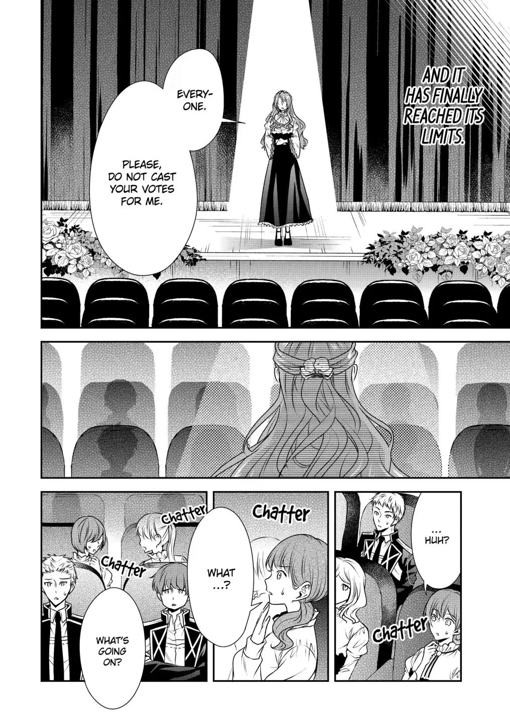 Auto-mode Expired in the 6th Round of the Otome Game Chapter 28.1 page 3