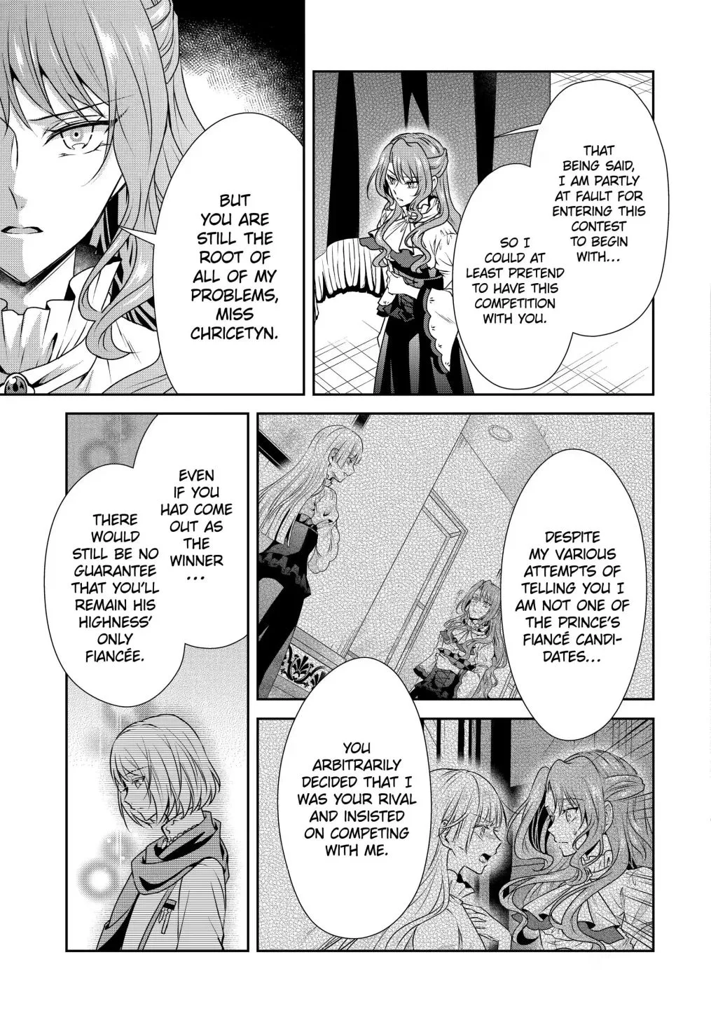 Auto-mode Expired in the 6th Round of the Otome Game Chapter 28.1 page 14