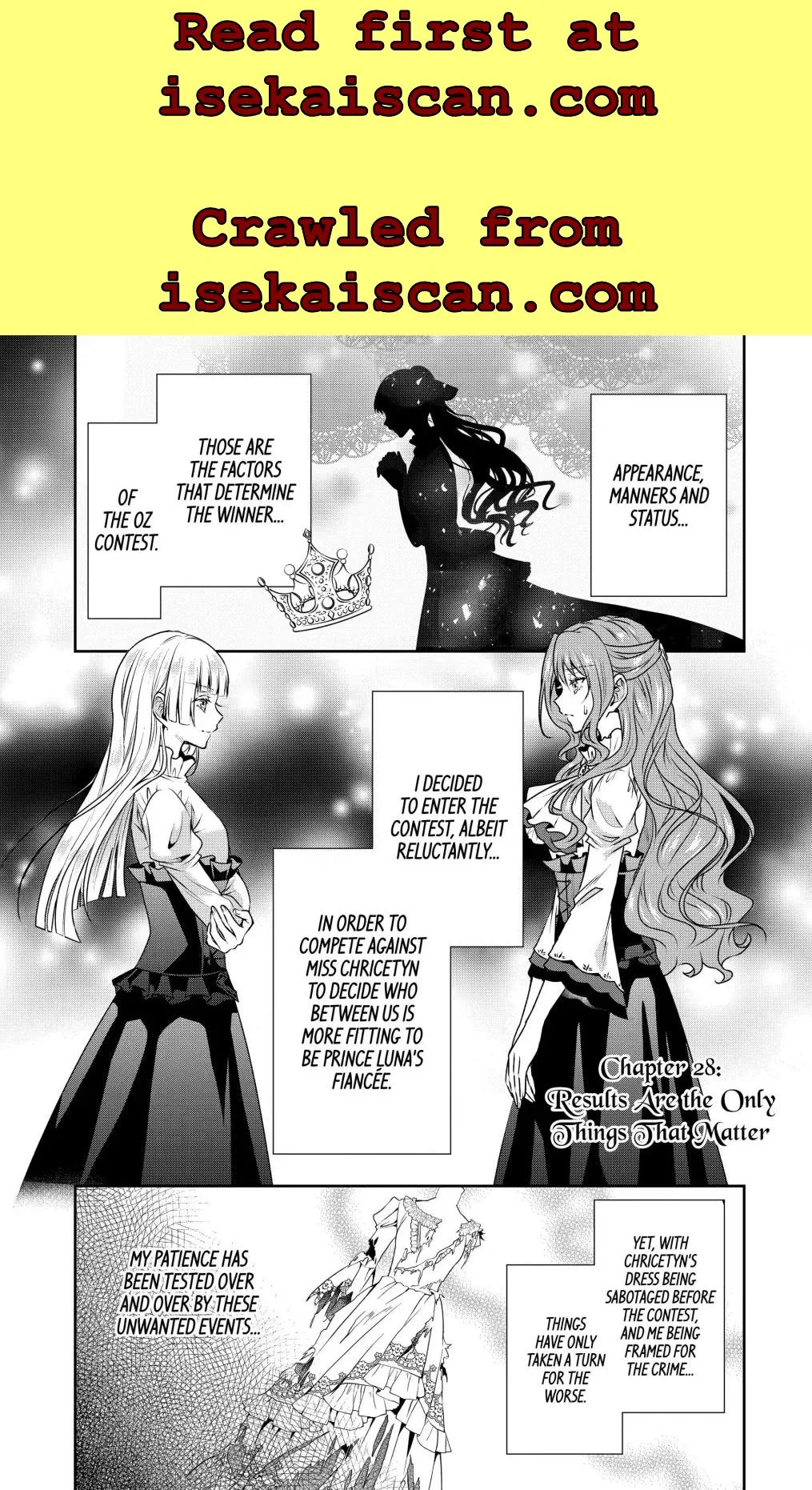 Auto-mode Expired in the 6th Round of the Otome Game Chapter 28.1 page 2