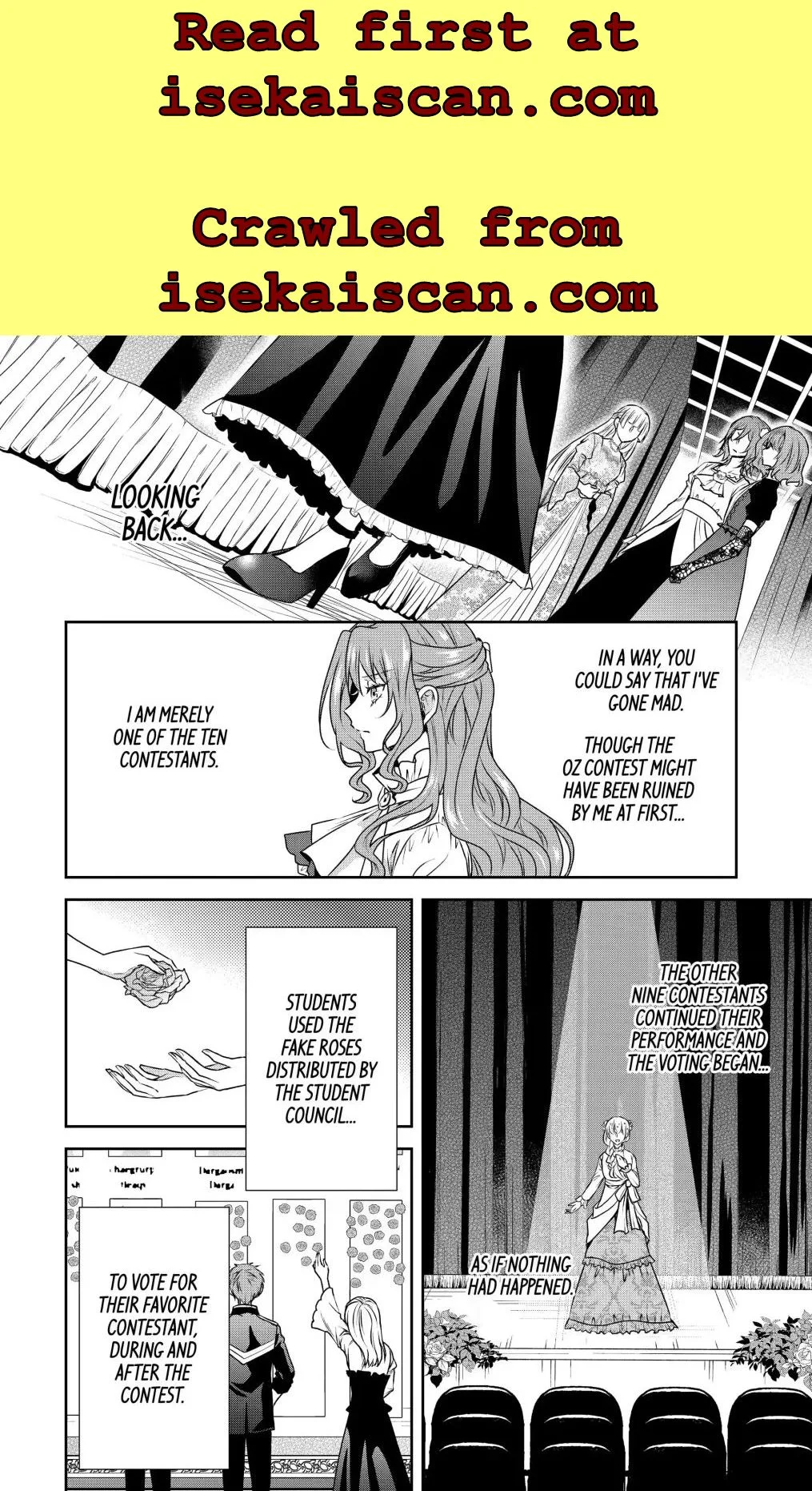 Auto-mode Expired in the 6th Round of the Otome Game Chapter 28.1 page 17