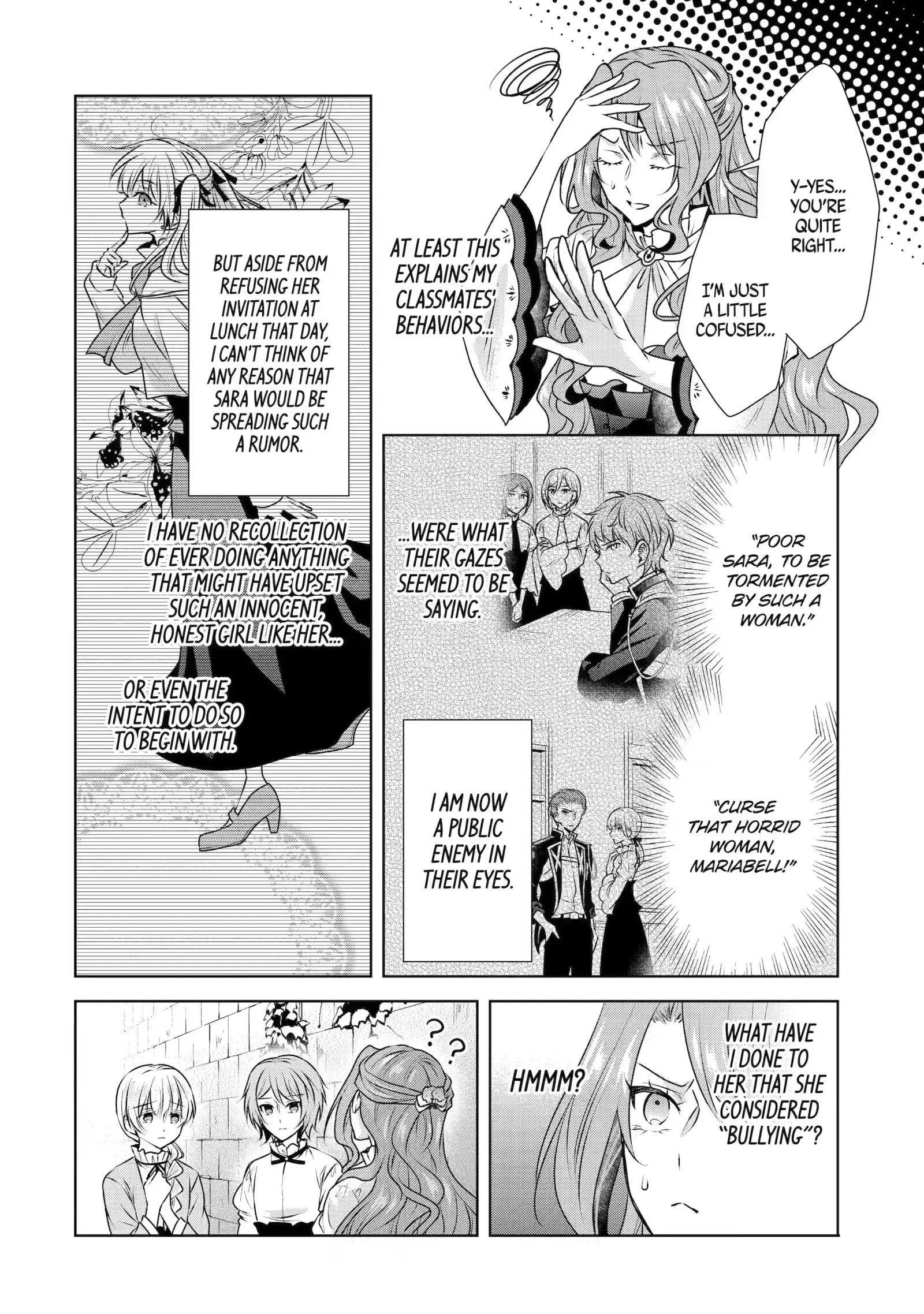 Auto-mode Expired in the 6th Round of the Otome Game Chapter 30.1 page 3