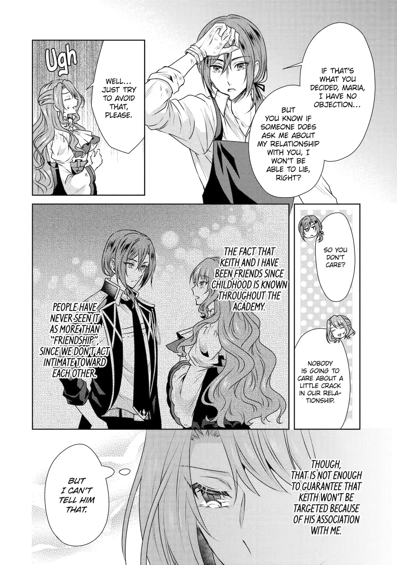 Auto-mode Expired in the 6th Round of the Otome Game Chapter 30.2 page 8