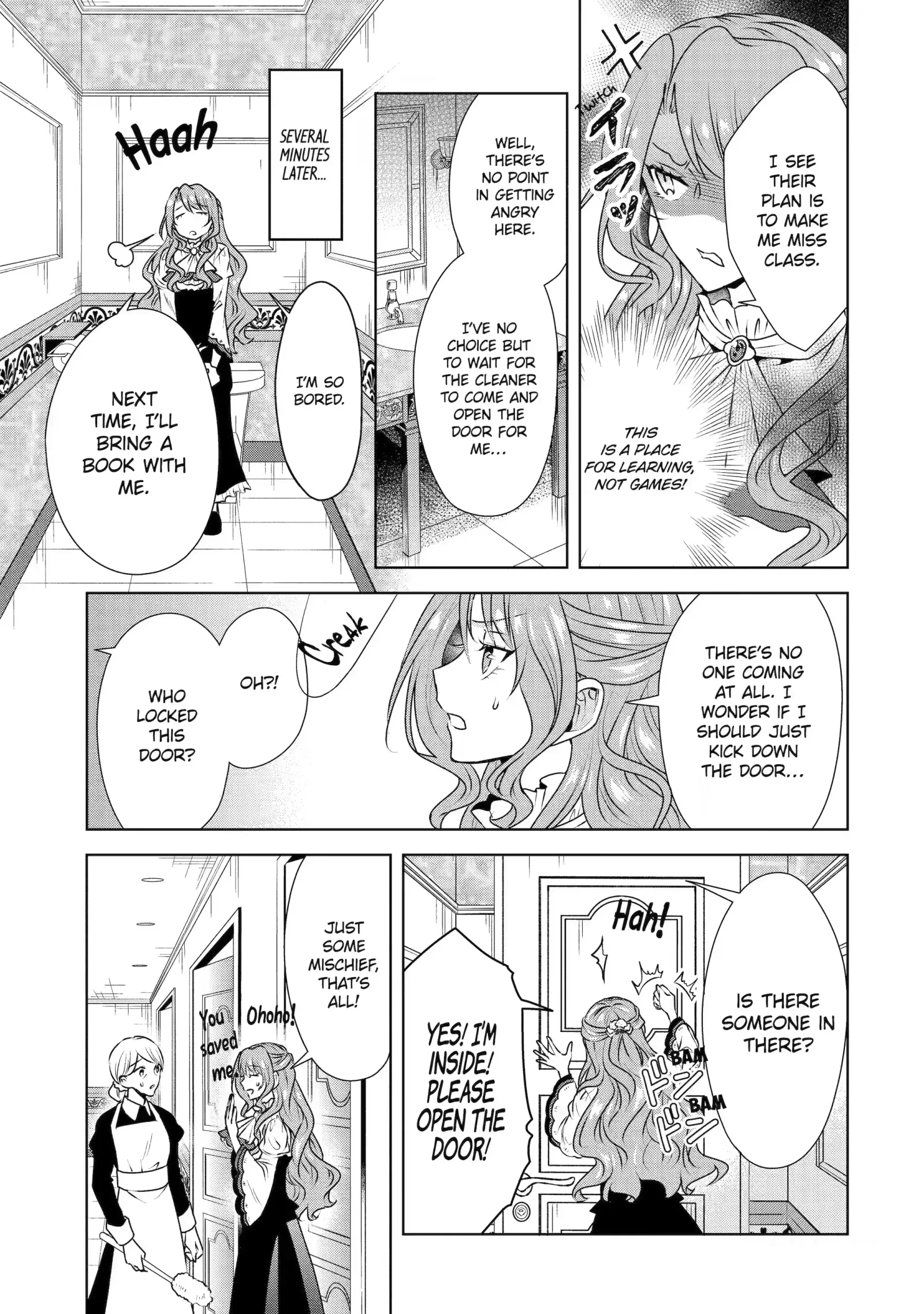 Auto-mode Expired in the 6th Round of the Otome Game Chapter 30.3 page 2