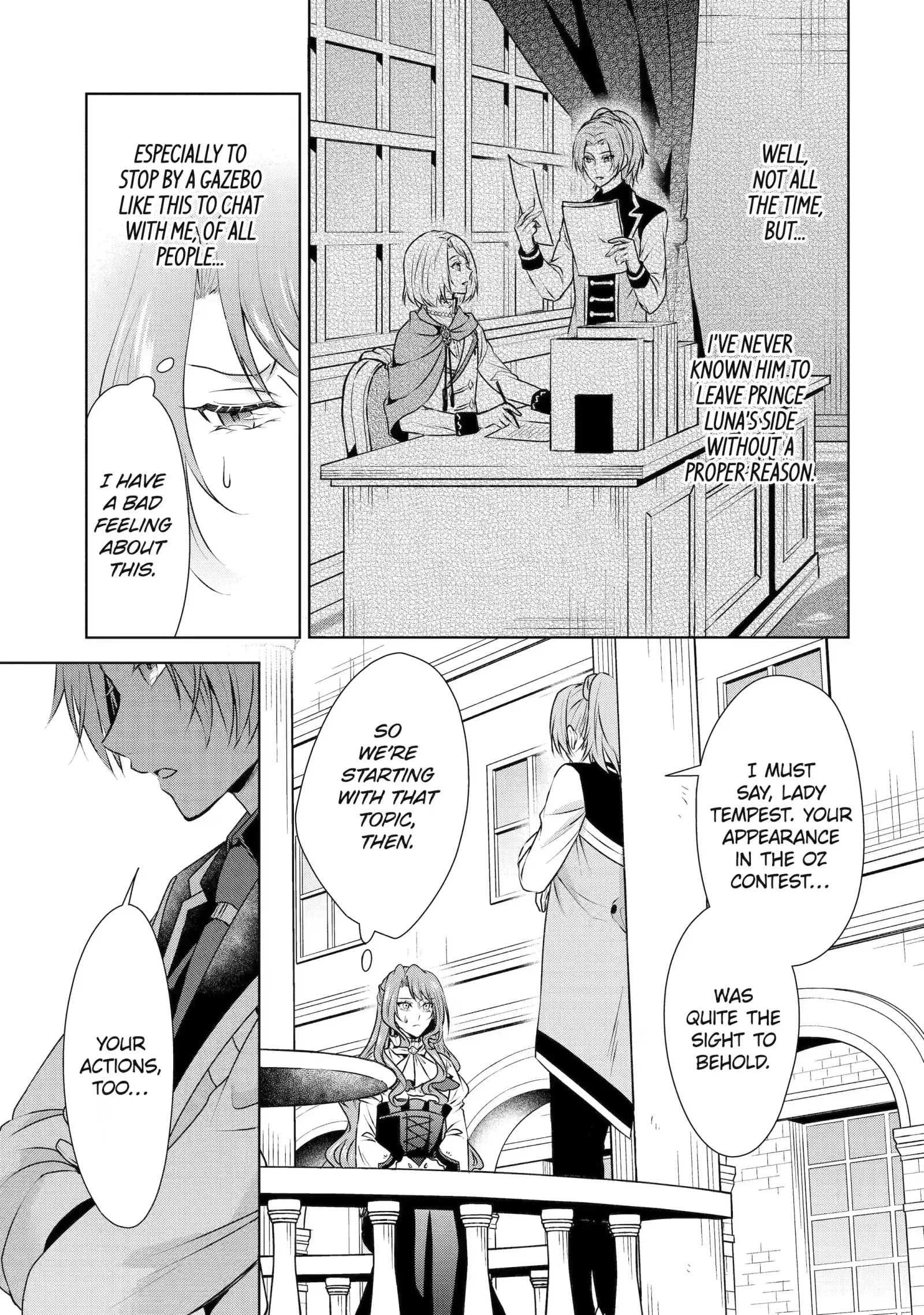 Auto-mode Expired in the 6th Round of the Otome Game Chapter 31.1 page 4