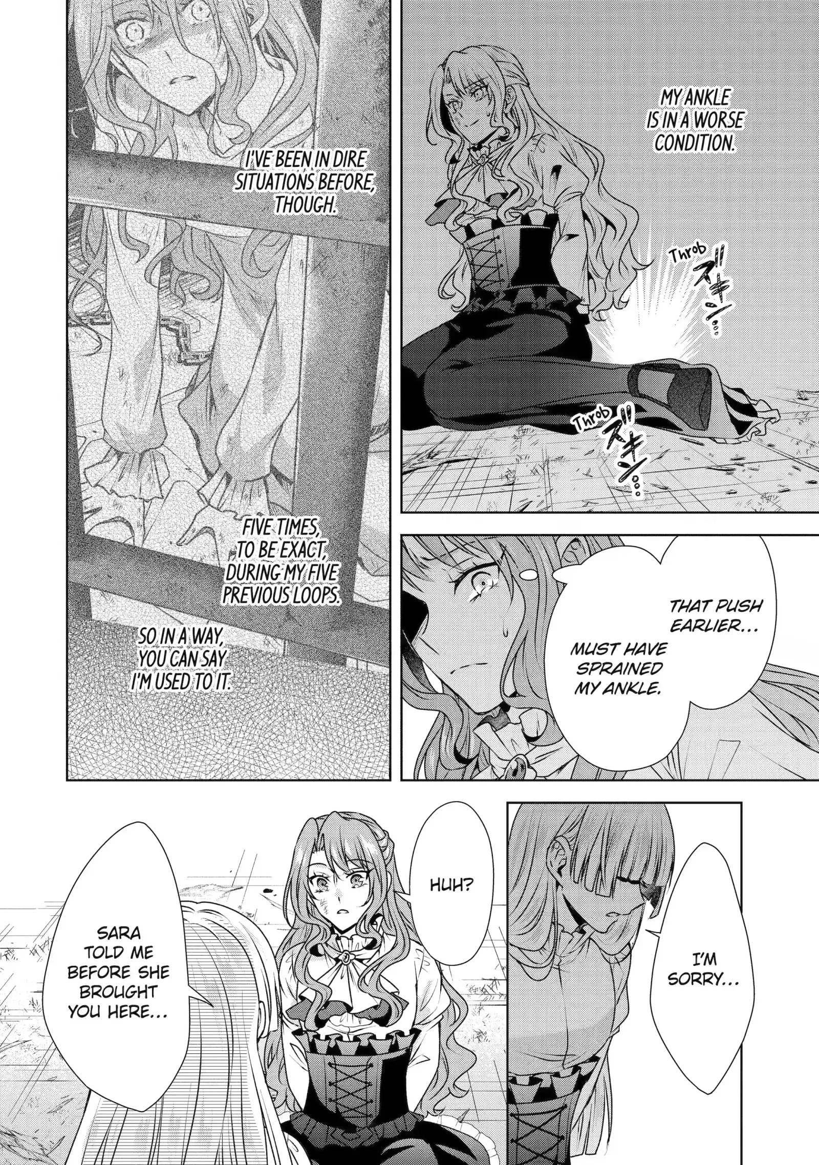 Auto-mode Expired in the 6th Round of the Otome Game Chapter 33.1 page 7