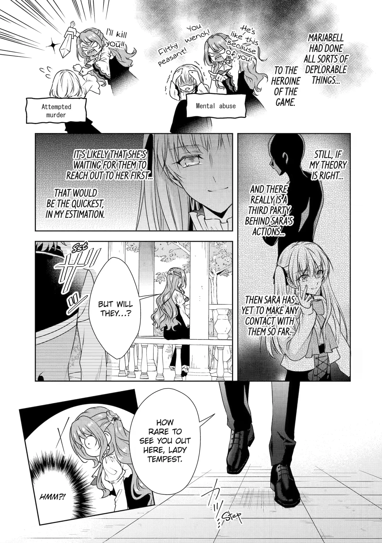 Auto-mode Expired in the 6th Round of the Otome Game Chapter 30.3 page 12