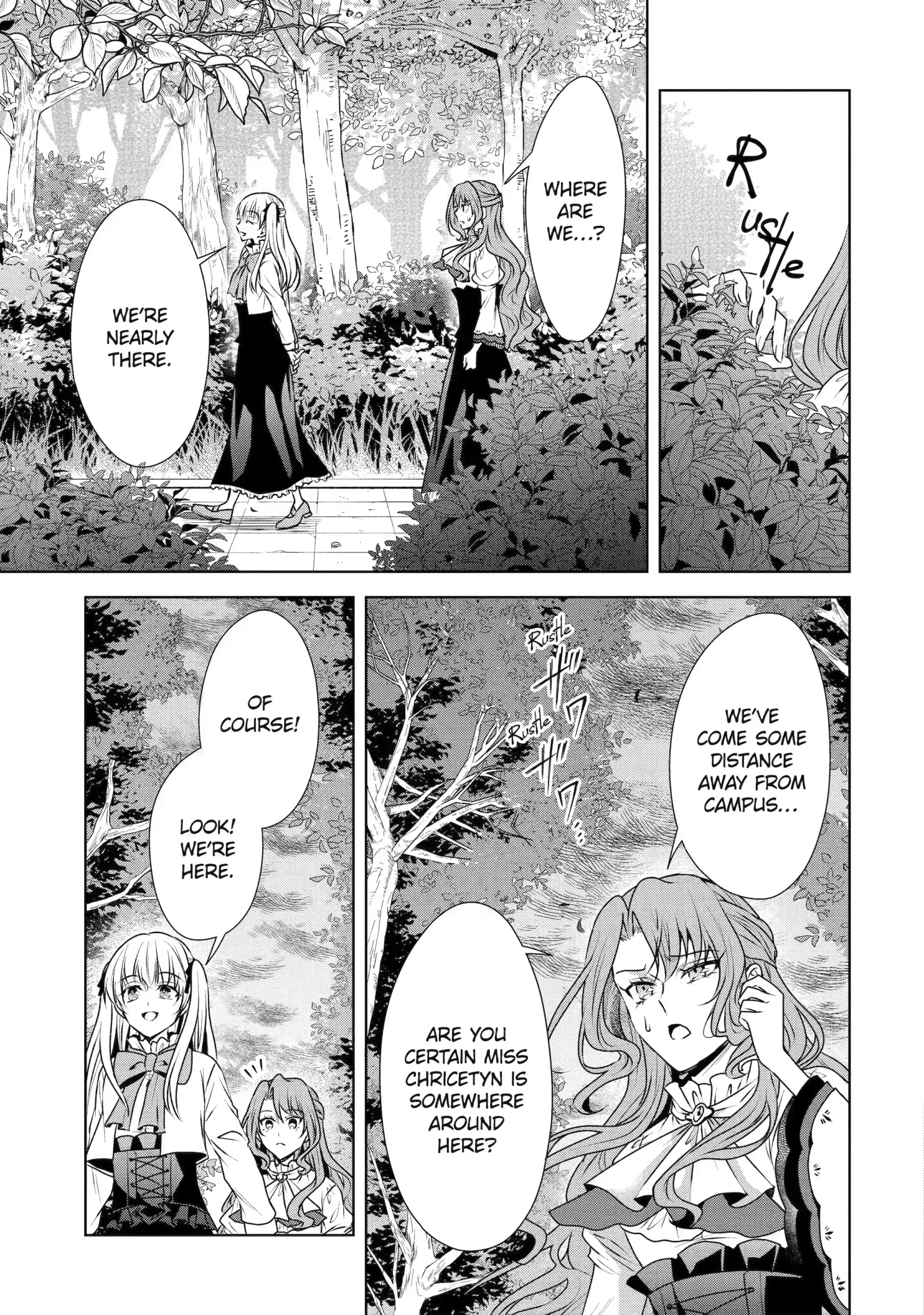 Auto-mode Expired in the 6th Round of the Otome Game Chapter 32.1 page 8
