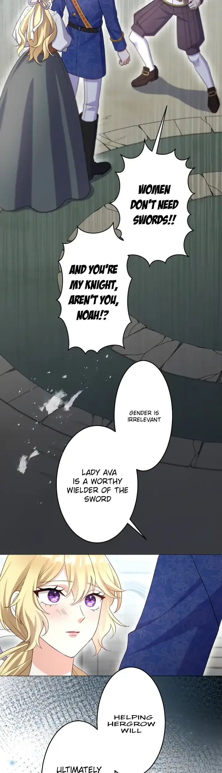 Ava the despised princess finds love and freedom Chapter 4 page 27