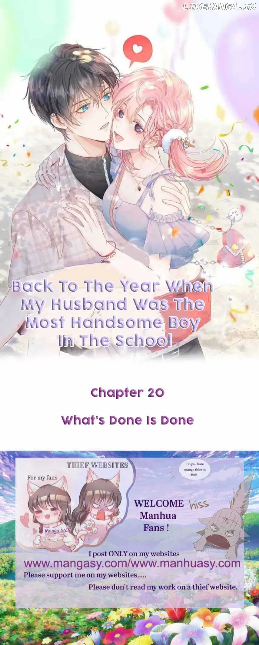 Back to the Year When My Husband was the Most Handsome Boy in the School Chapter 20 page 2