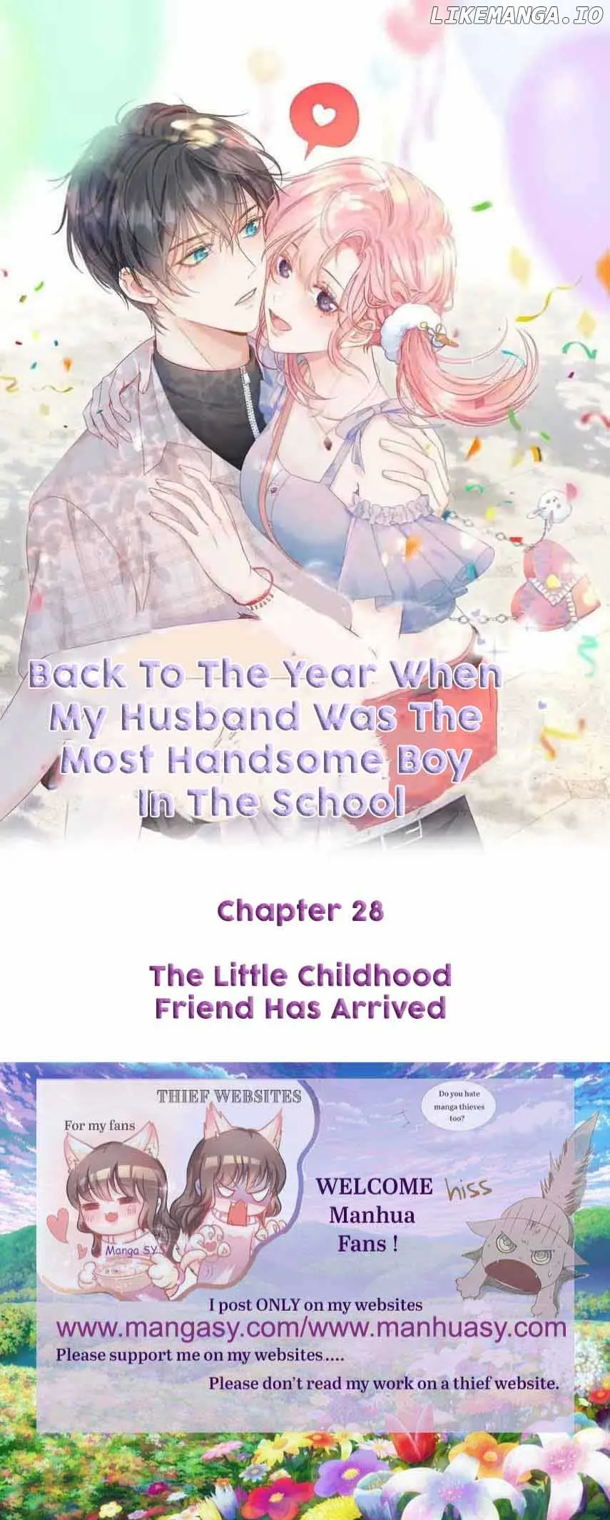 Back to the Year When My Husband was the Most Handsome Boy in the School Chapter 28 page 2