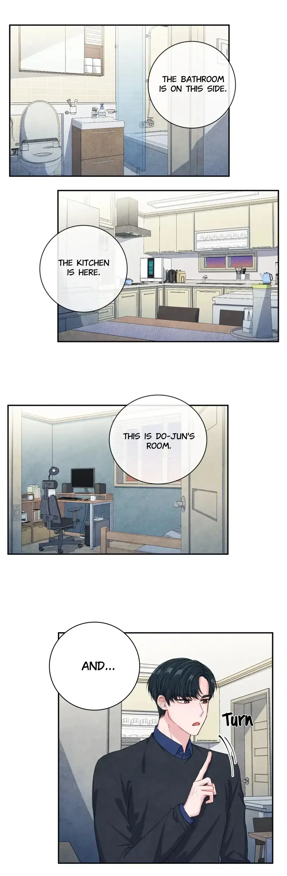Backstage Kiss Scene Chapter 6 page 5