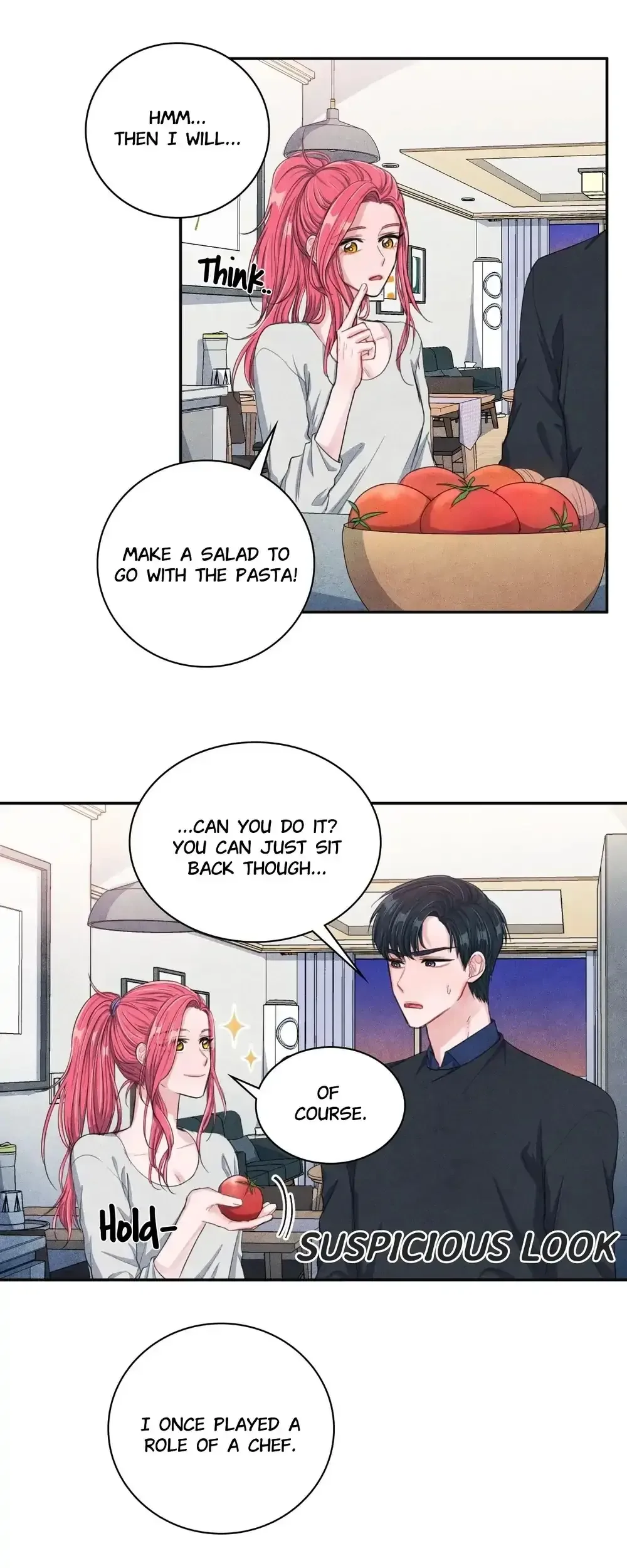 Backstage Kiss Scene Chapter 6 page 14