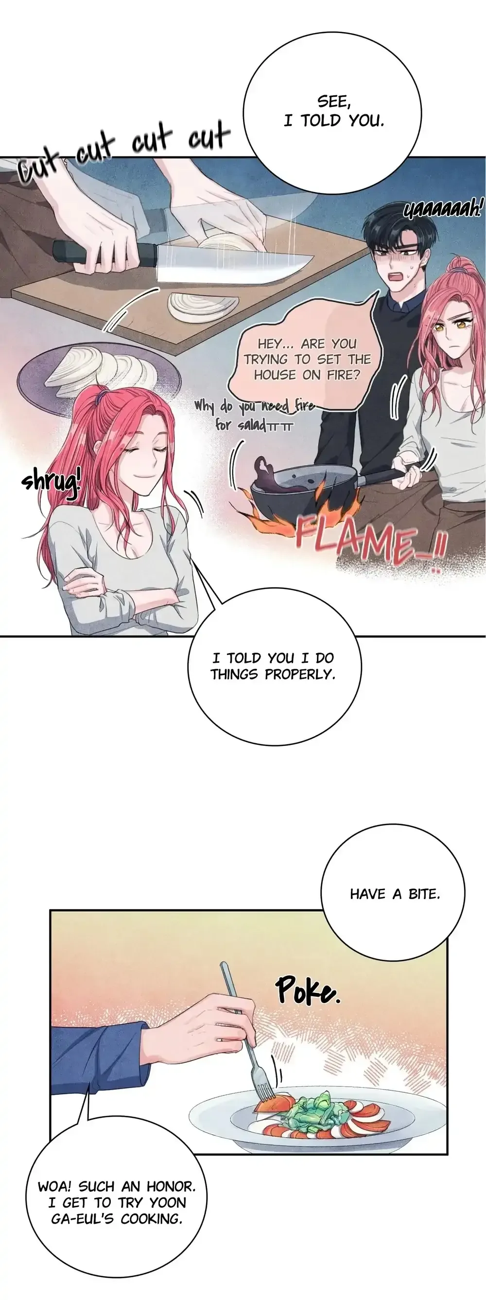 Backstage Kiss Scene Chapter 6 page 18