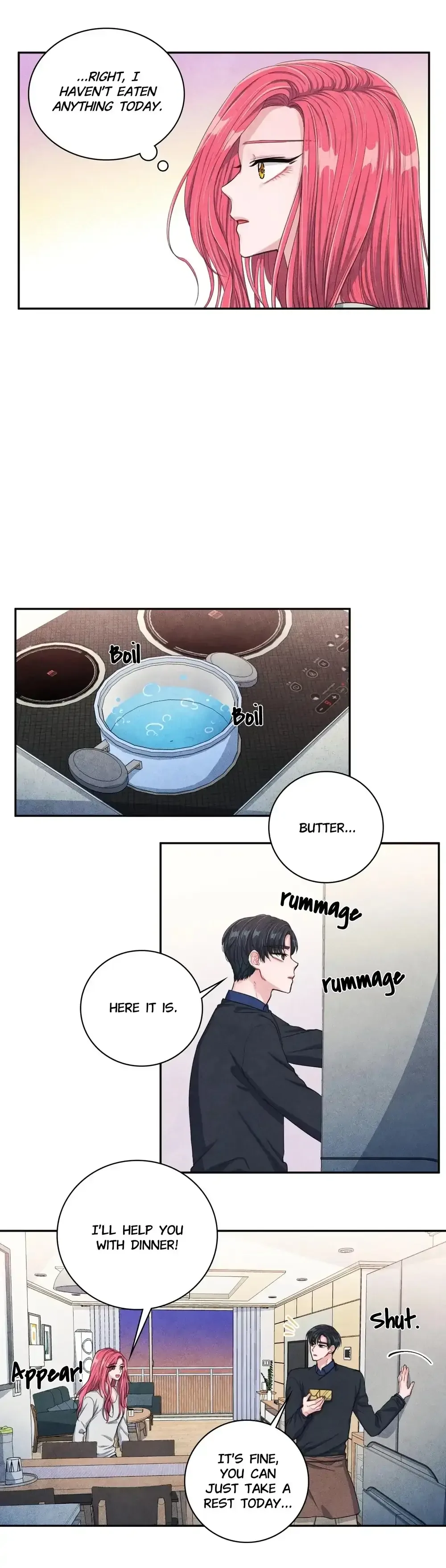 Backstage Kiss Scene Chapter 6 page 12