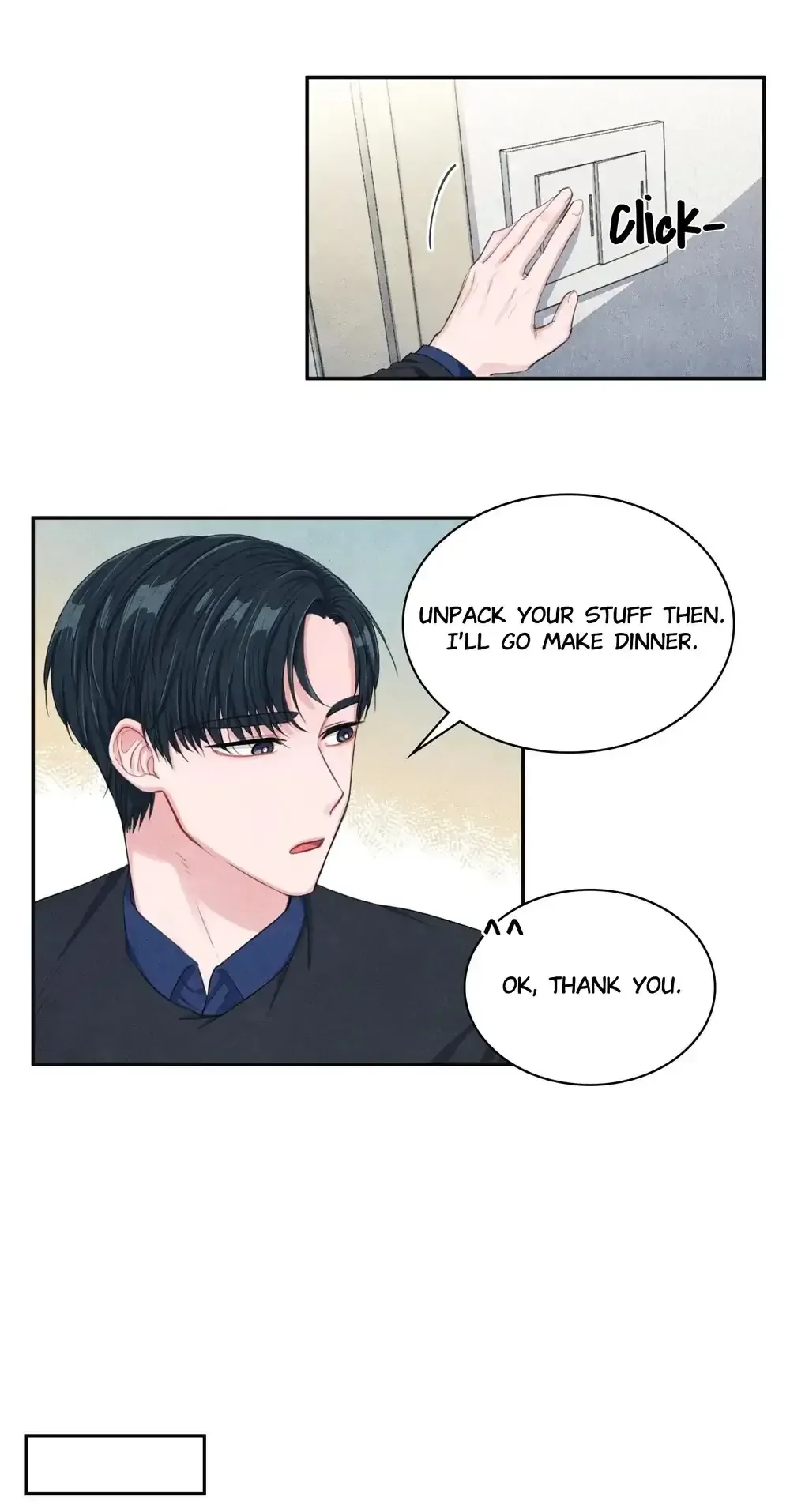 Backstage Kiss Scene Chapter 6 page 8