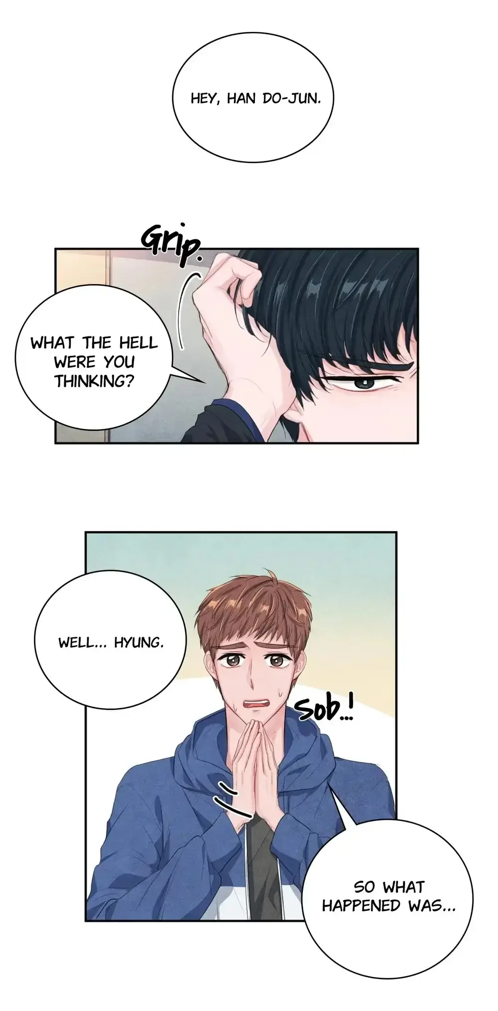 Backstage Kiss Scene Chapter 5 page 4